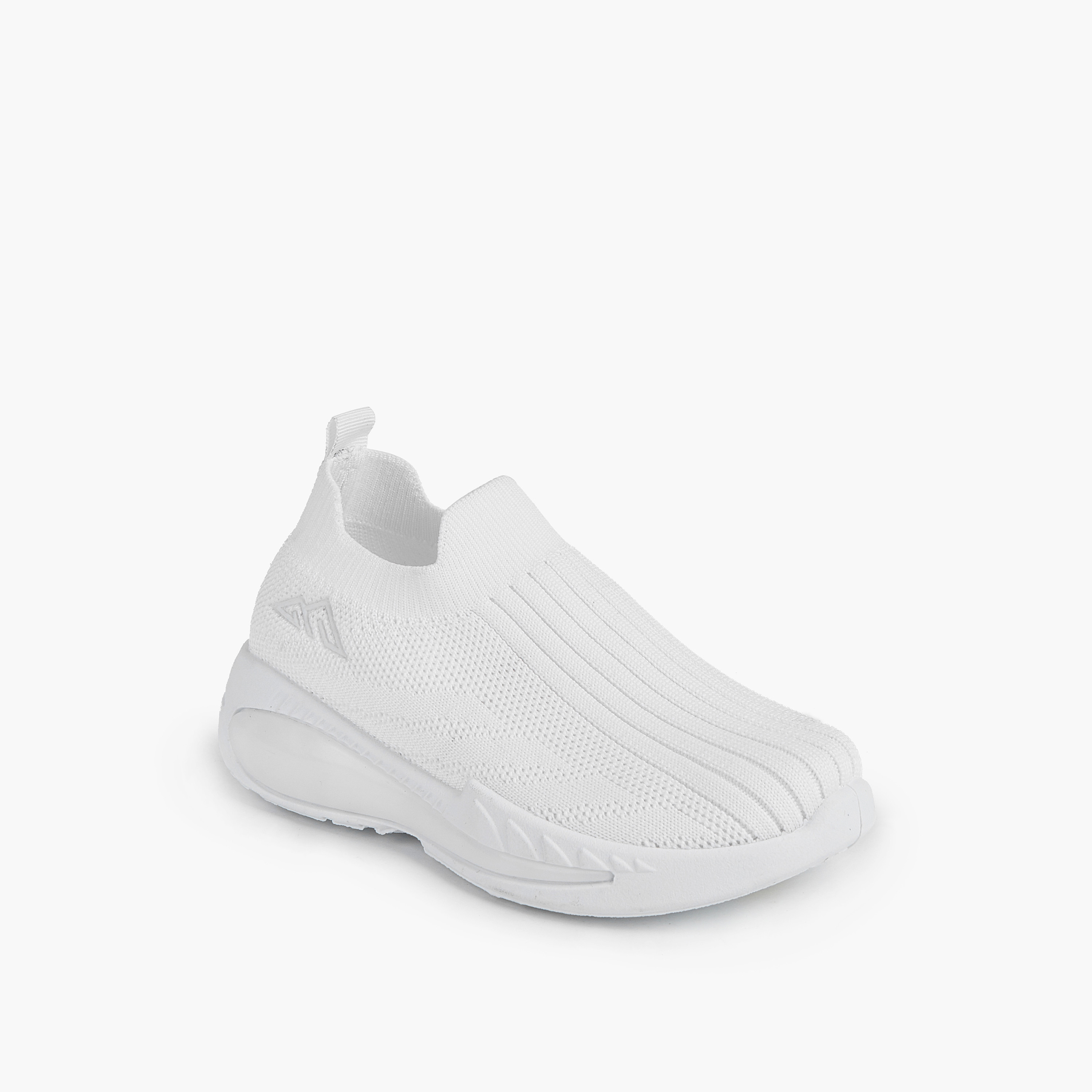 حذاء رياضي بارز الملمس سهل الارتداء بلسان سحب من أوكلان من شو إكسبريس-girls-shoes-sneakers-image-2
