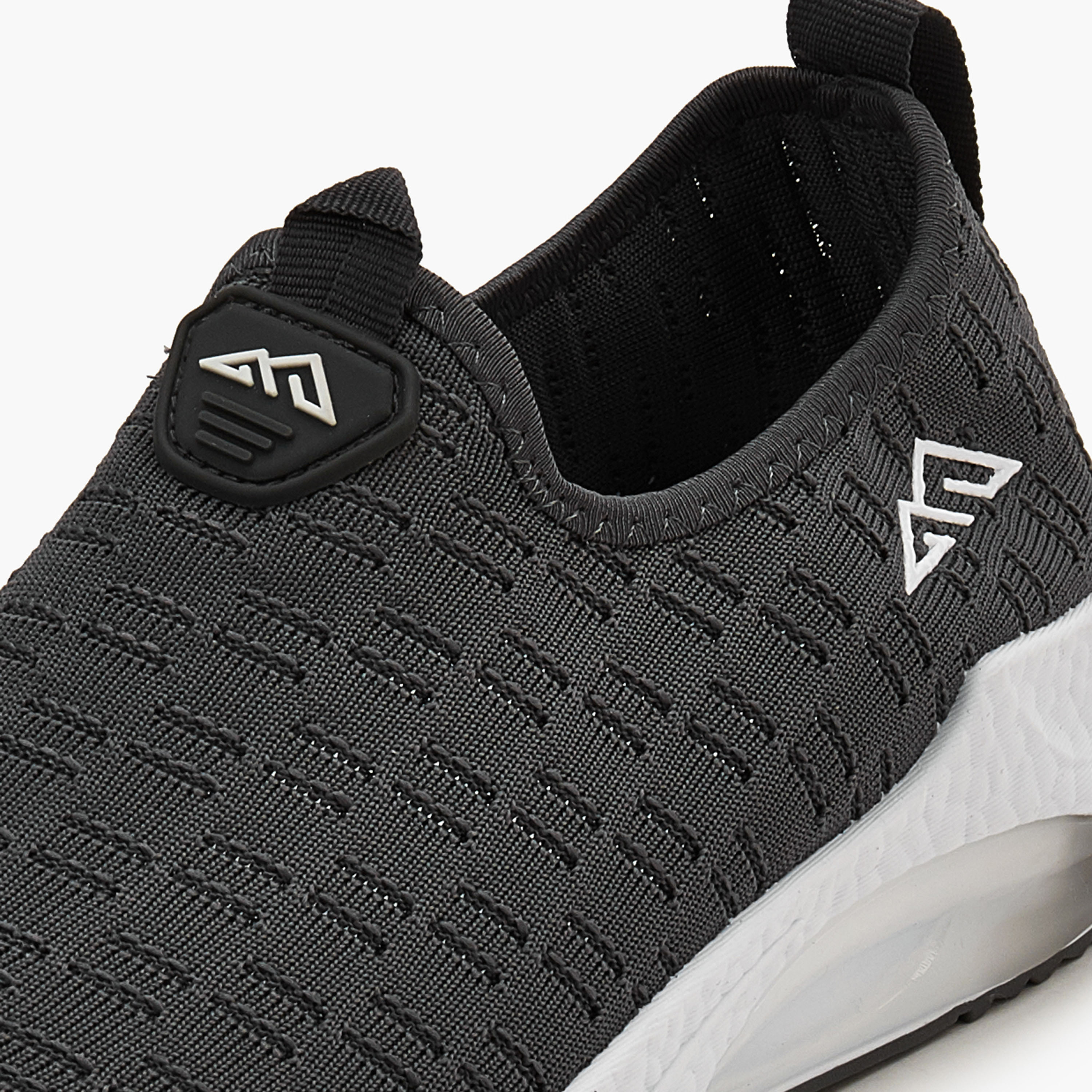 Oaklan by Shoexpress Textured Slip-On Sports Shoes with Pull Tab-sports-men-shoes-image-3
