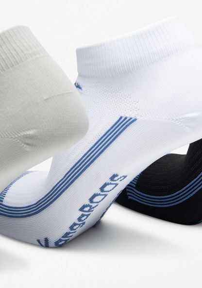 KangaROOS Logo Print Ankle Length Socks - Set of 3-Men%27s Socks-image-1