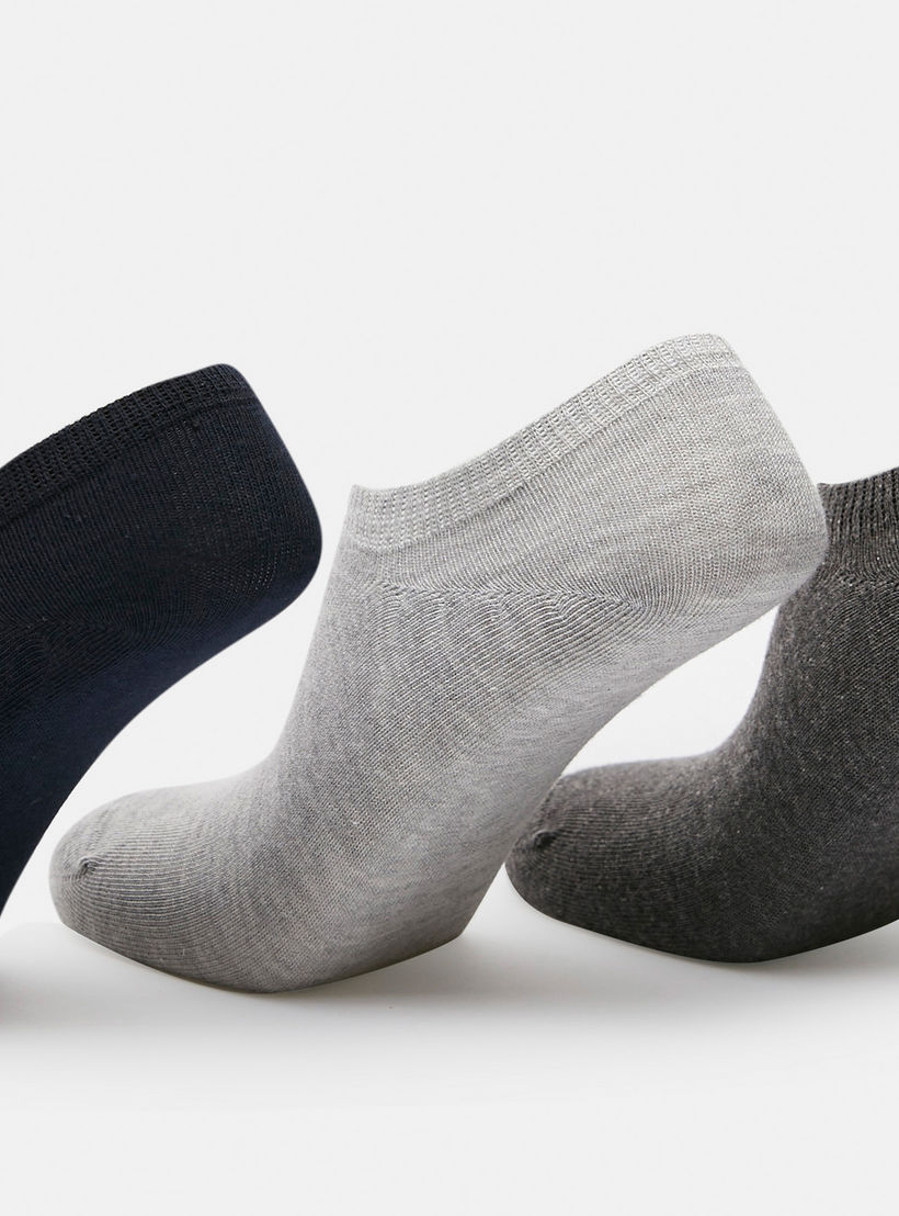 جوارب سادة غير مرئية - طقم من 3-men-socks-image-2