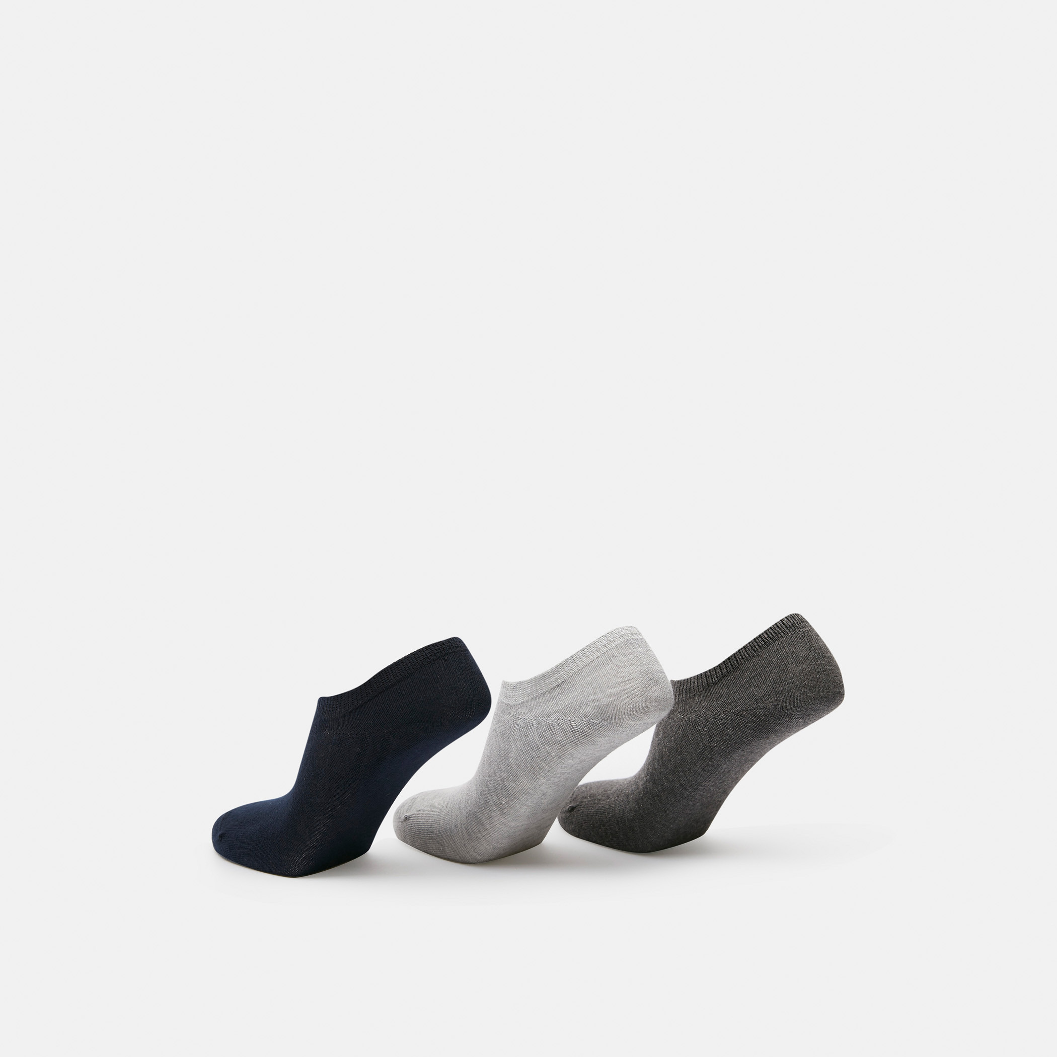 جوارب سادة غير مرئية - طقم من 3-men-socks-image-3