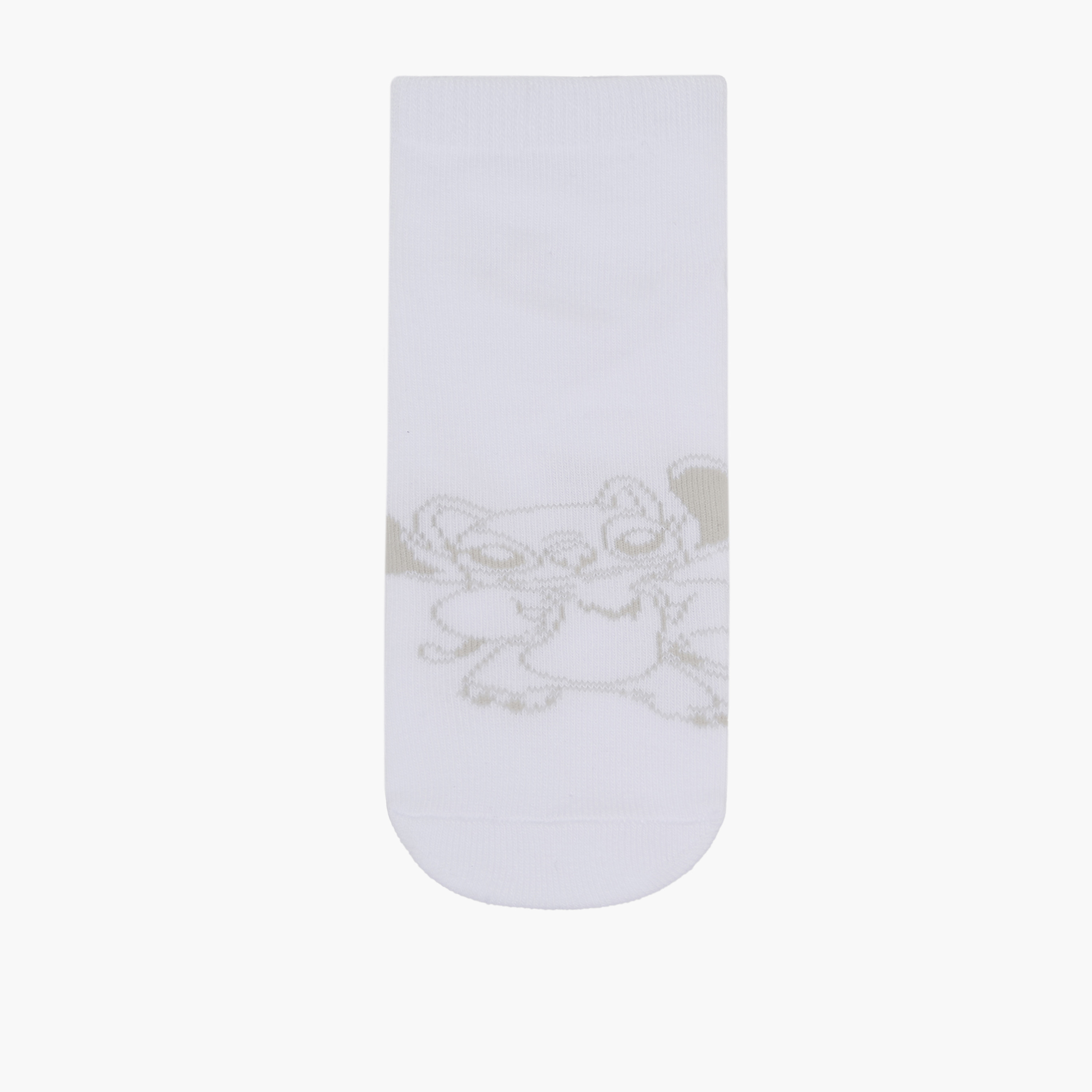 طقم جوارب 3 أزواج بطول الكاحل للبنات من ديزني-girls-accessories-socks-image-4