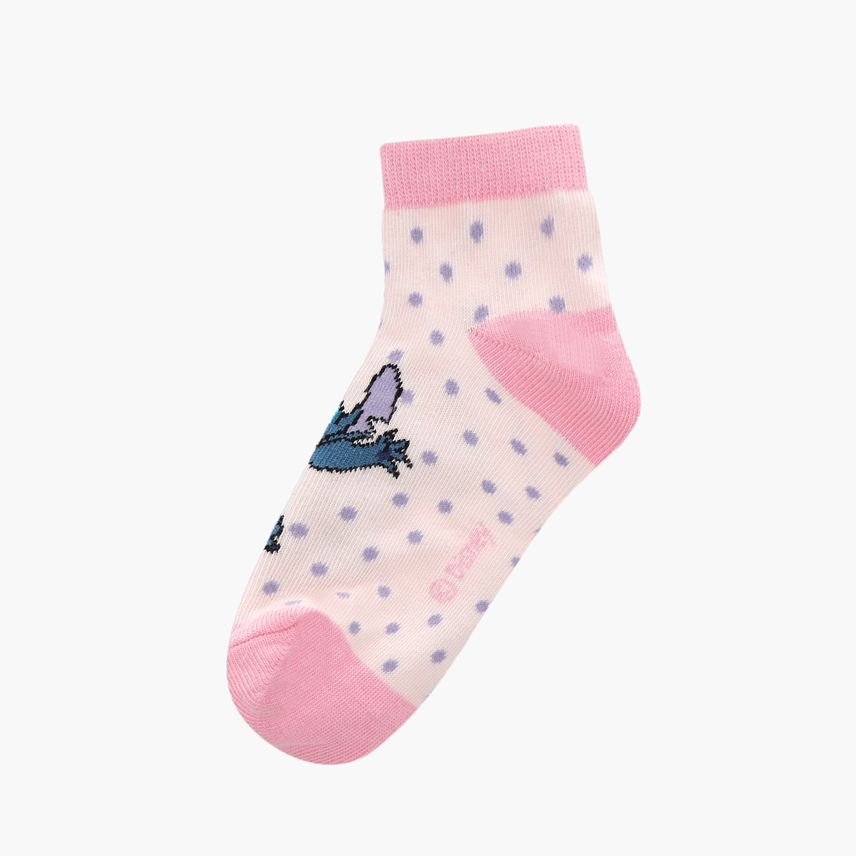 جوارب بطول الكاحل بطبعات من ديزني- طقم من 3 أزواج-girls-accessories-socks-image-2