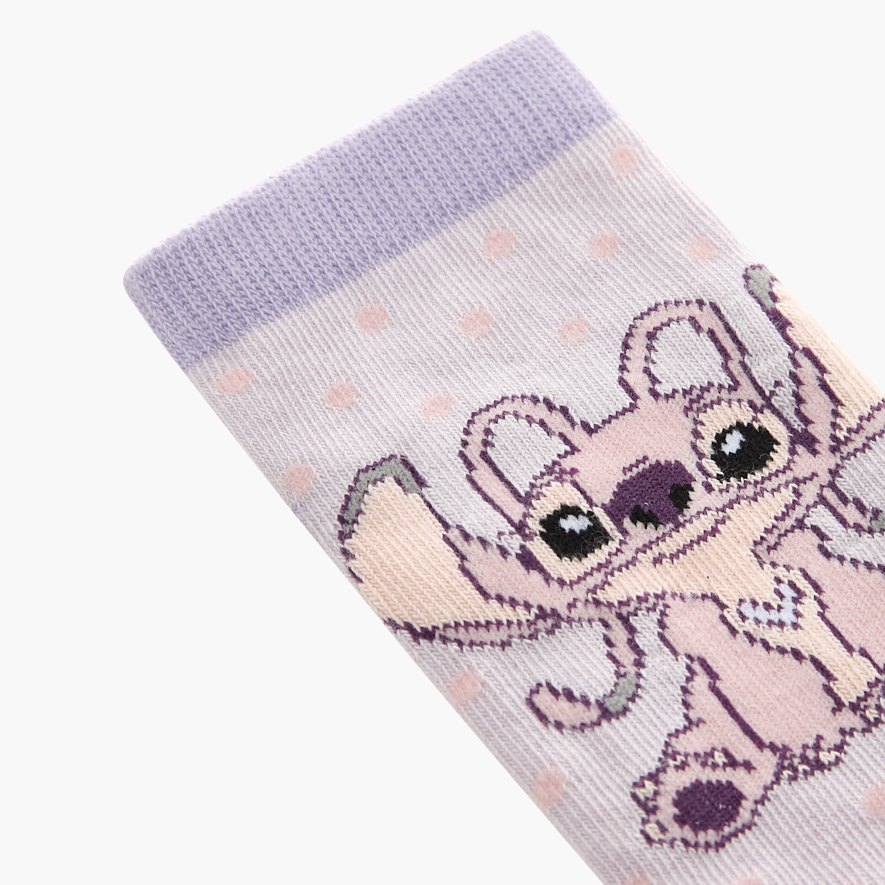 جوارب بطول الكاحل بطبعات من ديزني- طقم من 3 أزواج-girls-accessories-socks-image-5