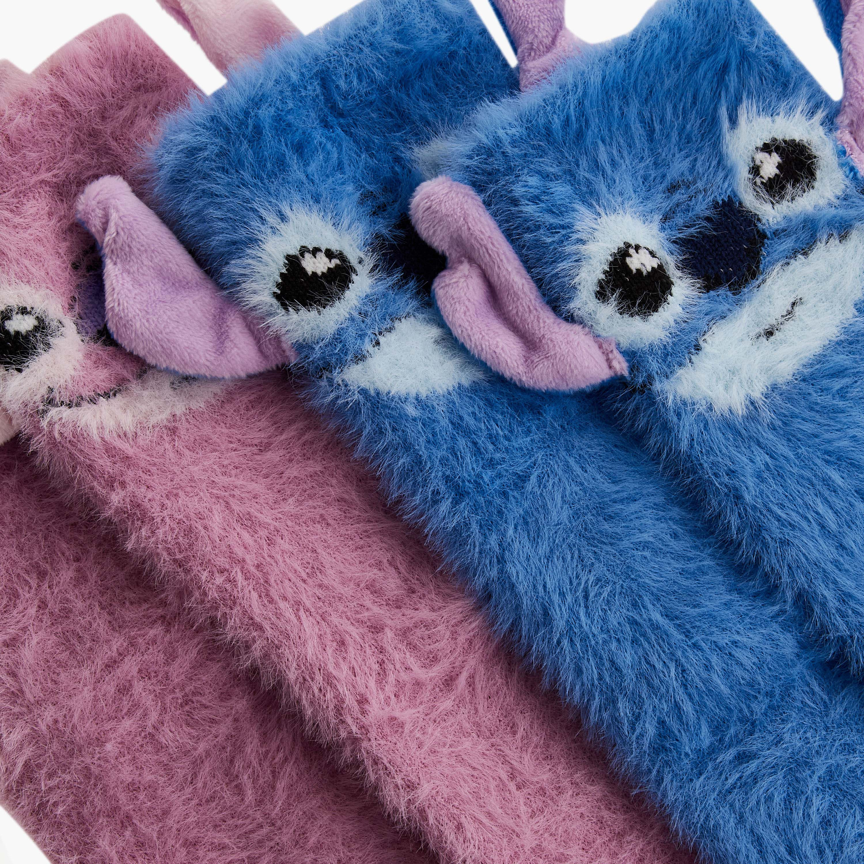 Disney Girls Socks with Stitch Print - Set of 2-girls-accessories-socks-image-4