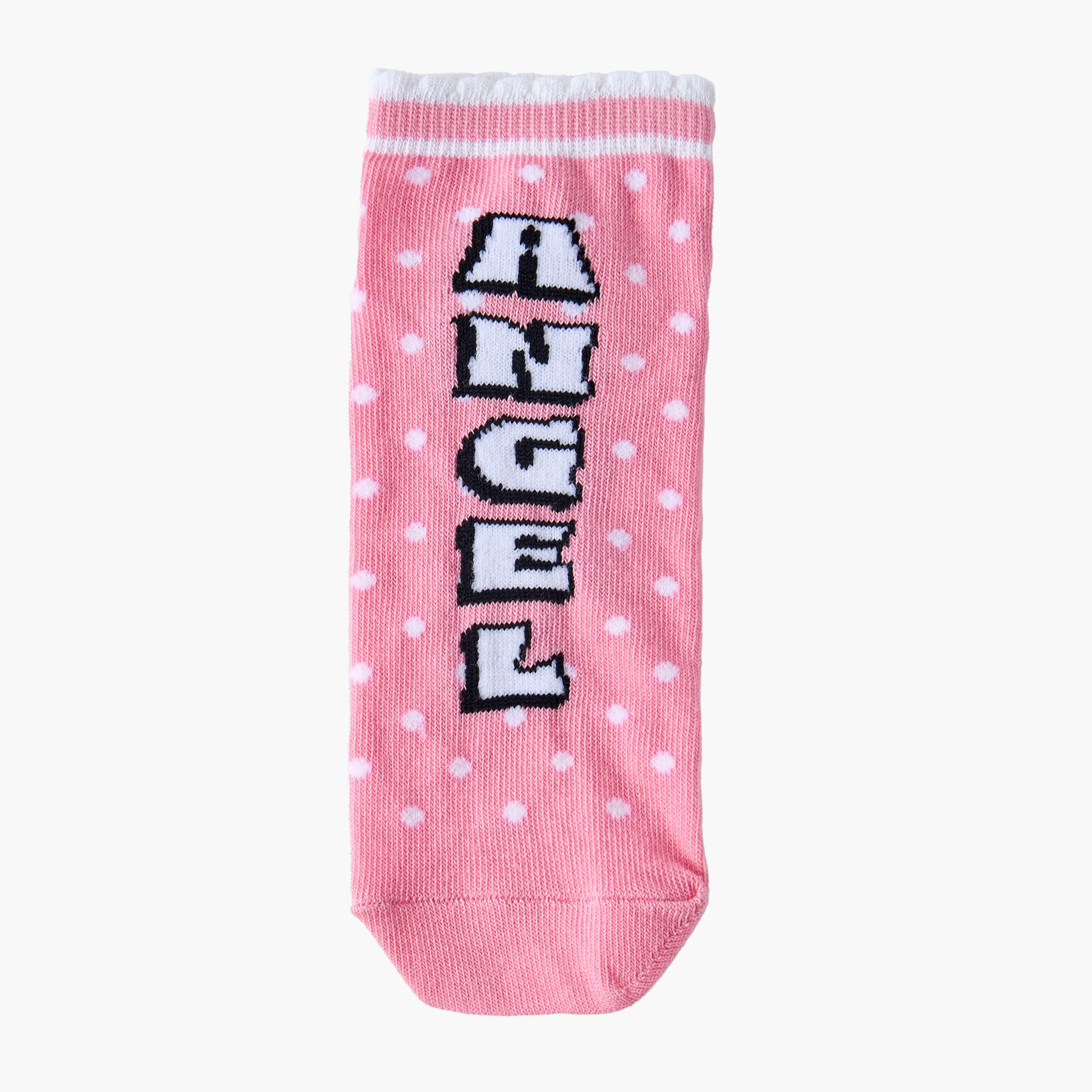 طقم من 5 - جوارب طول الكاحل بطبعات للبنات من ديزني-girls-accessories-socks-image-3