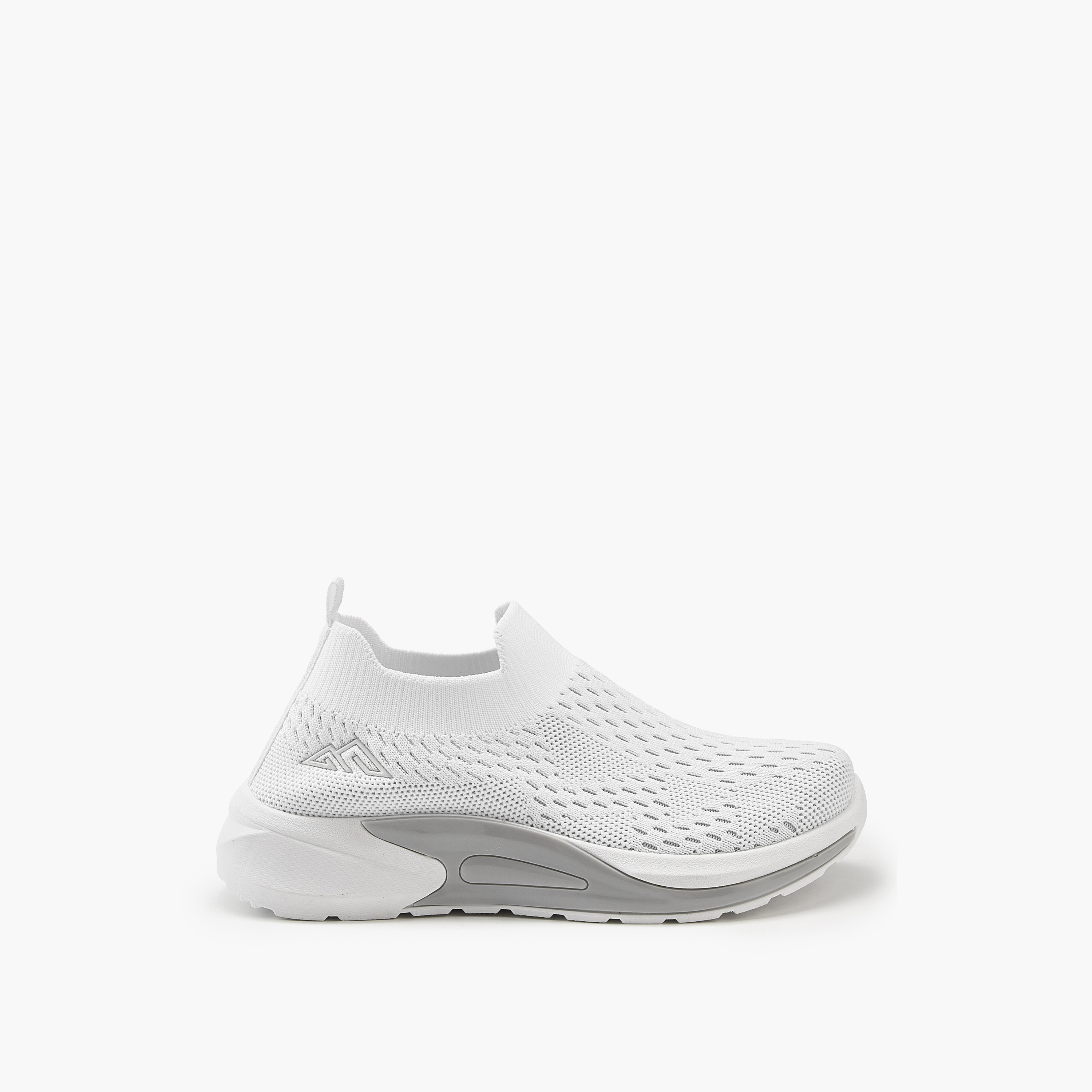 حذاء رياضي بارز الملمس سهل الارتداء بلسان سحب من أوكلان من شو إكسبريس-girls-shoes-sneakers-image-3