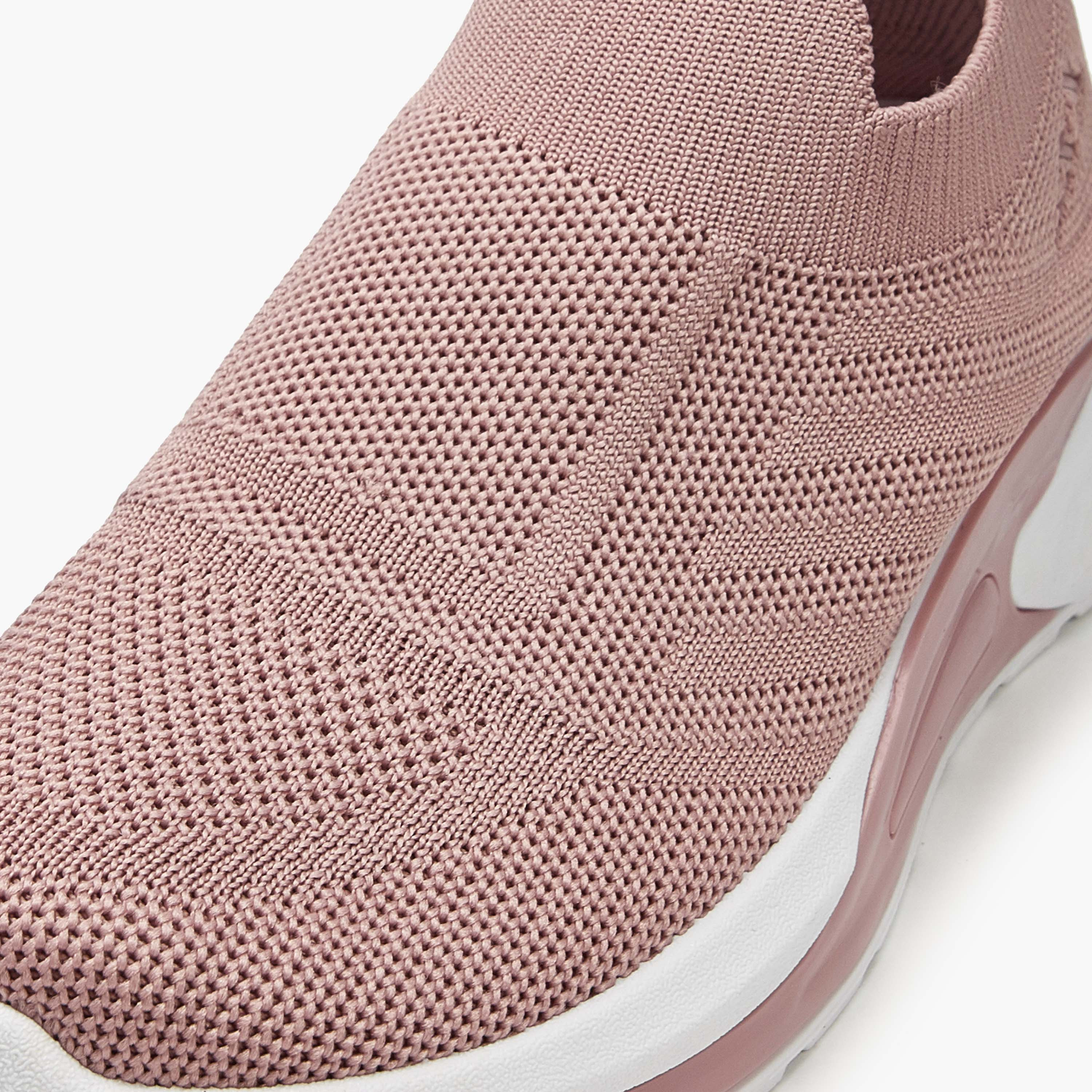 حذاء رياضي بارز الملمس سهل الارتداء بلسان سحب من أوكلان من شوإكسبريس-girls-shoes-sneakers-image-4