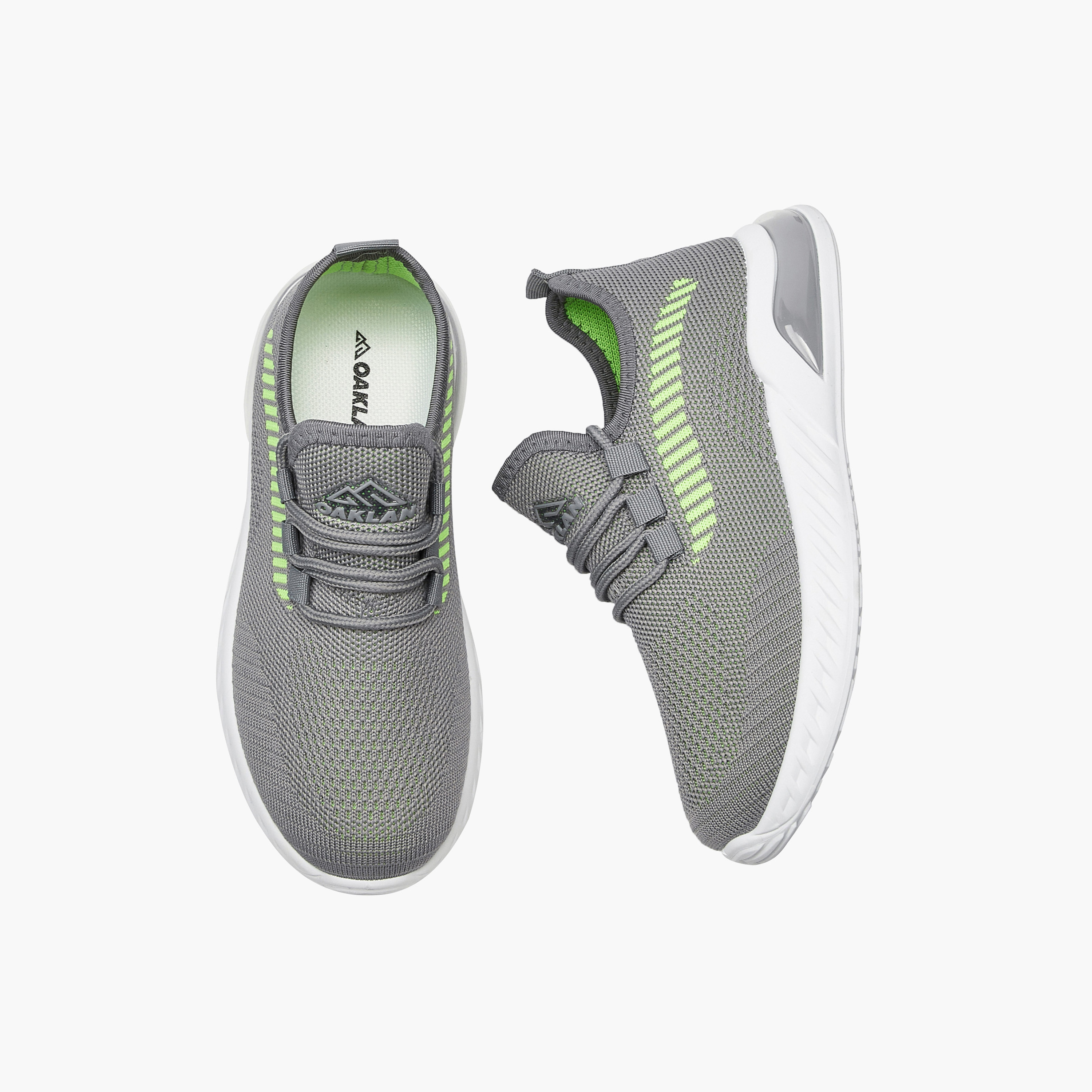 Oaklan by Shoexpress Textured Lace-Up Sports Shoes-boys-shoes-sports-image-1