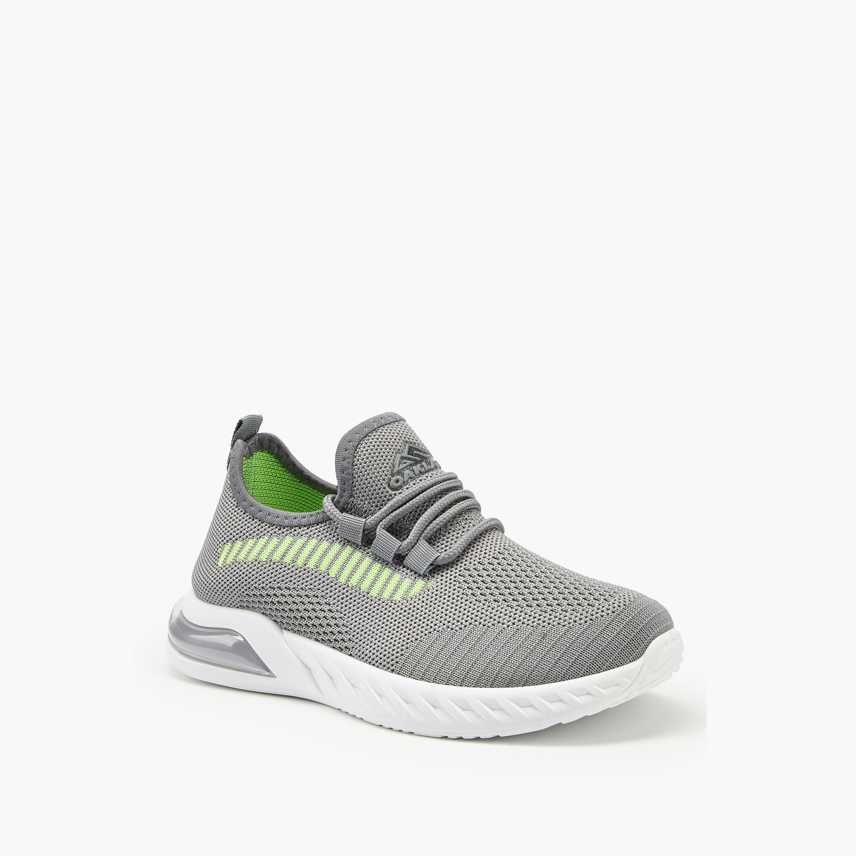 Oaklan by Shoexpress Textured Lace-Up Sports Shoes-boys-shoes-sports-image-3