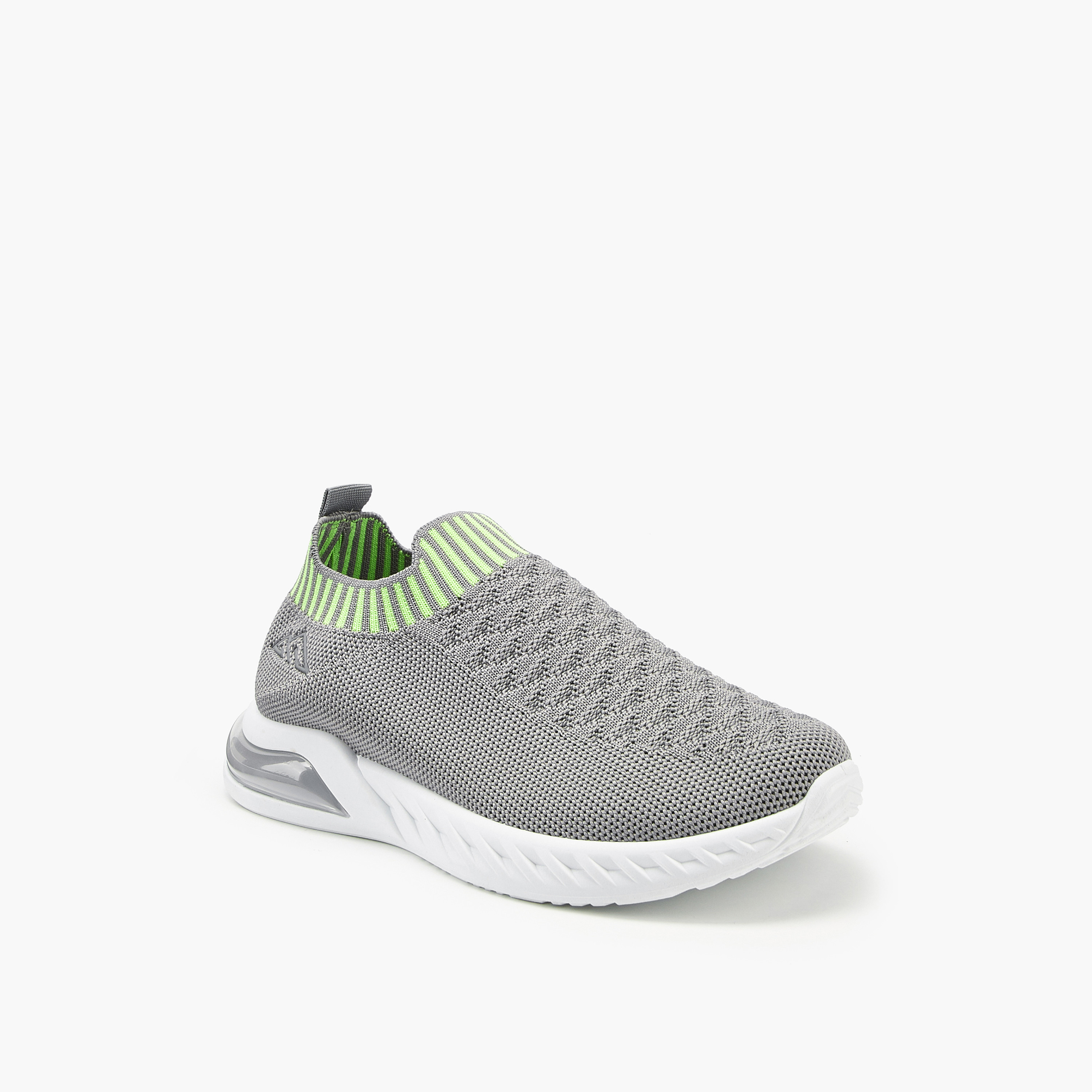 Oaklan by Shoexpress Boys Knitted Slip-On Sports Shoes-boys-shoes-sports-image-2
