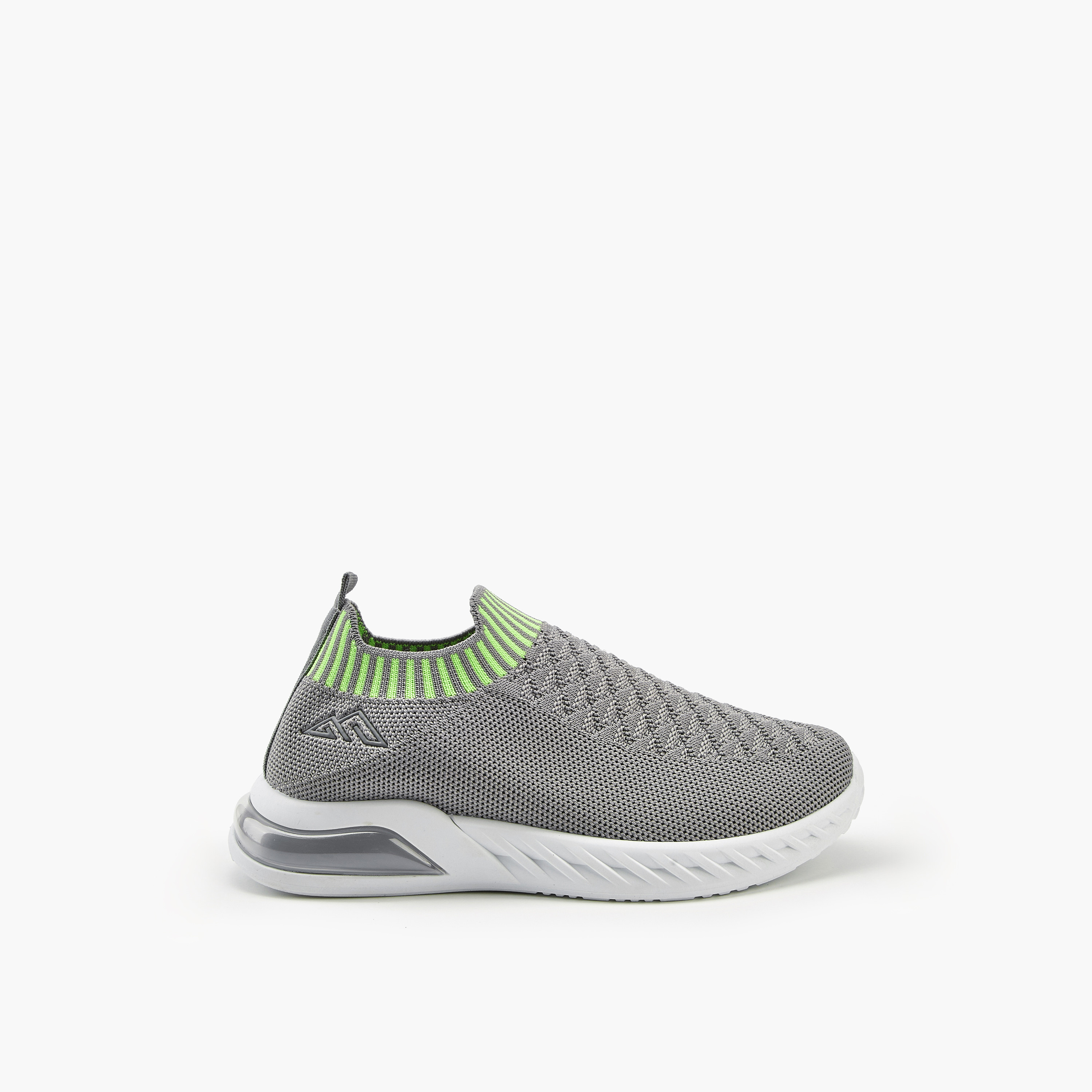 Oaklan by Shoexpress Boys Knitted Slip-On Sports Shoes-boys-shoes-sports-image-3