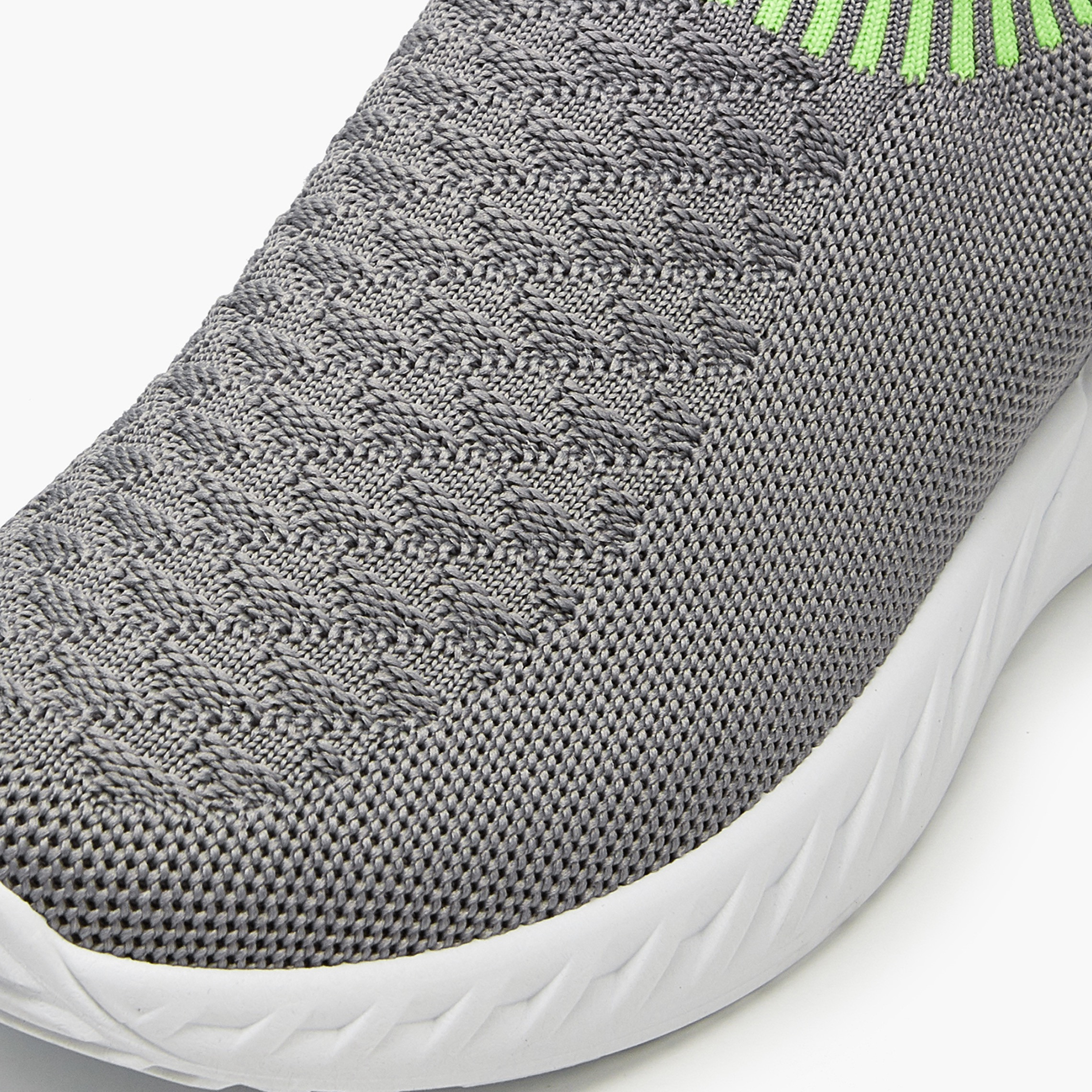 Oaklan by Shoexpress Boys Knitted Slip-On Sports Shoes-boys-shoes-sports-image-4