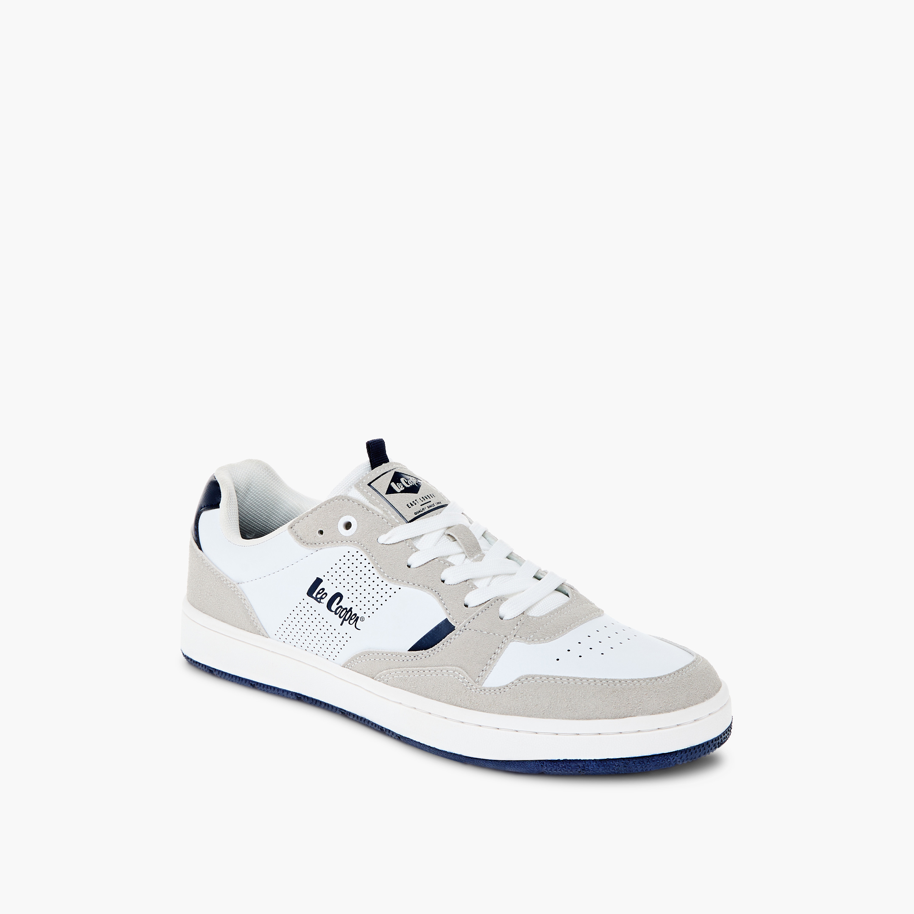 حذاء سنيكرز مثقب برباط إغلاق للرجال من لي كوبر-men-shoes-sneakers-image-2
