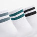 Striped Ankle Length Socks - Set of 3-Boy%27s Socks-thumbnail-1