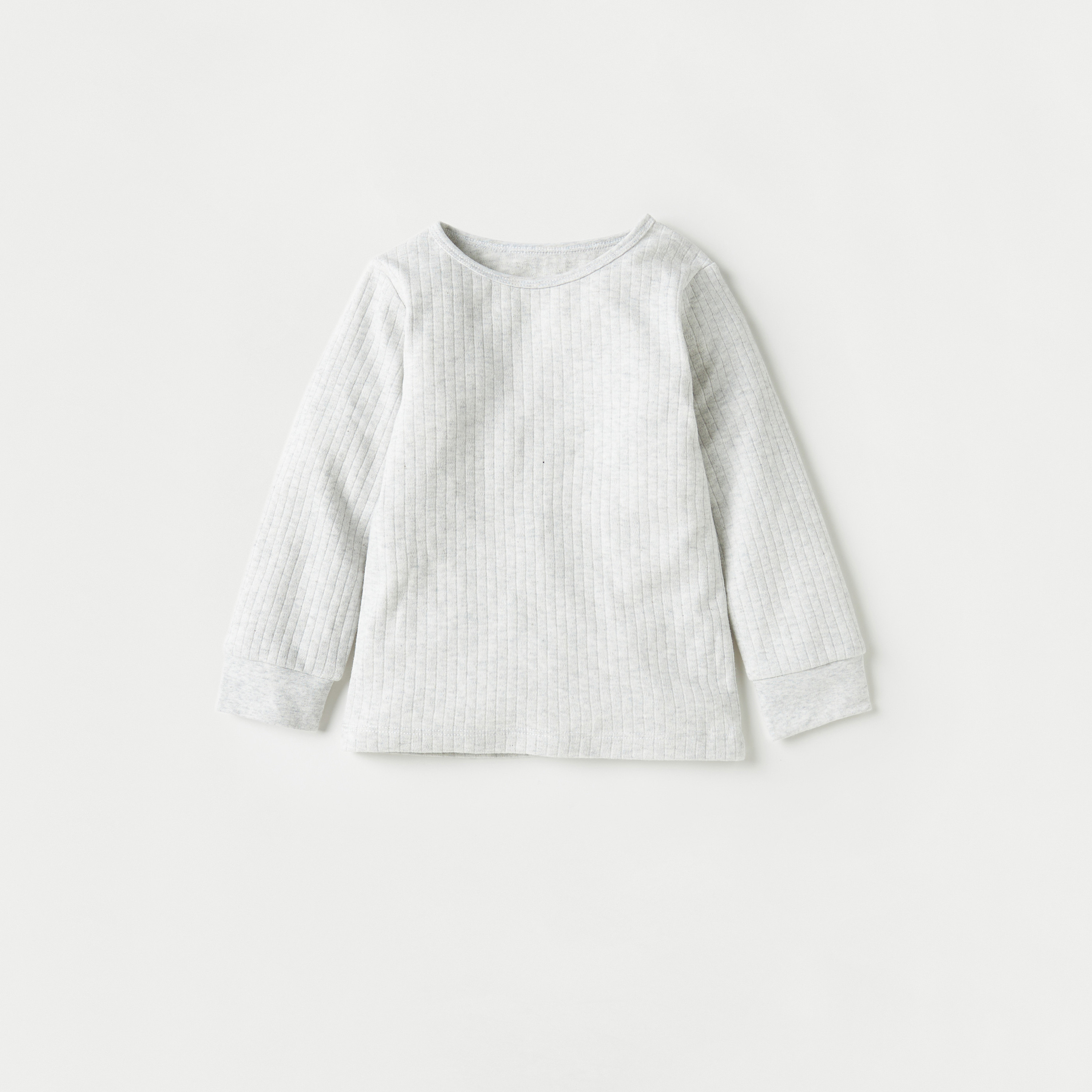 طقم بنطلون بيجاما وتيشيرت حراري مضلع من جونيورز-baby-boys-clothing-nightwear-pyjamasets-image-2