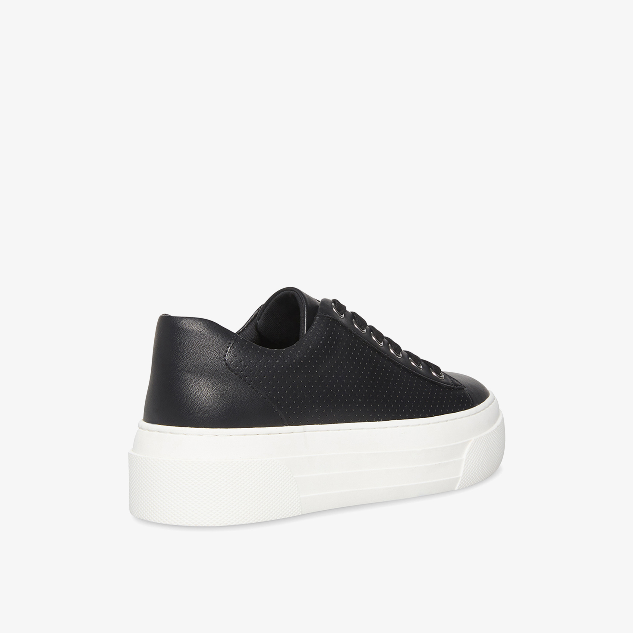 Steve madden black platform sneakers online