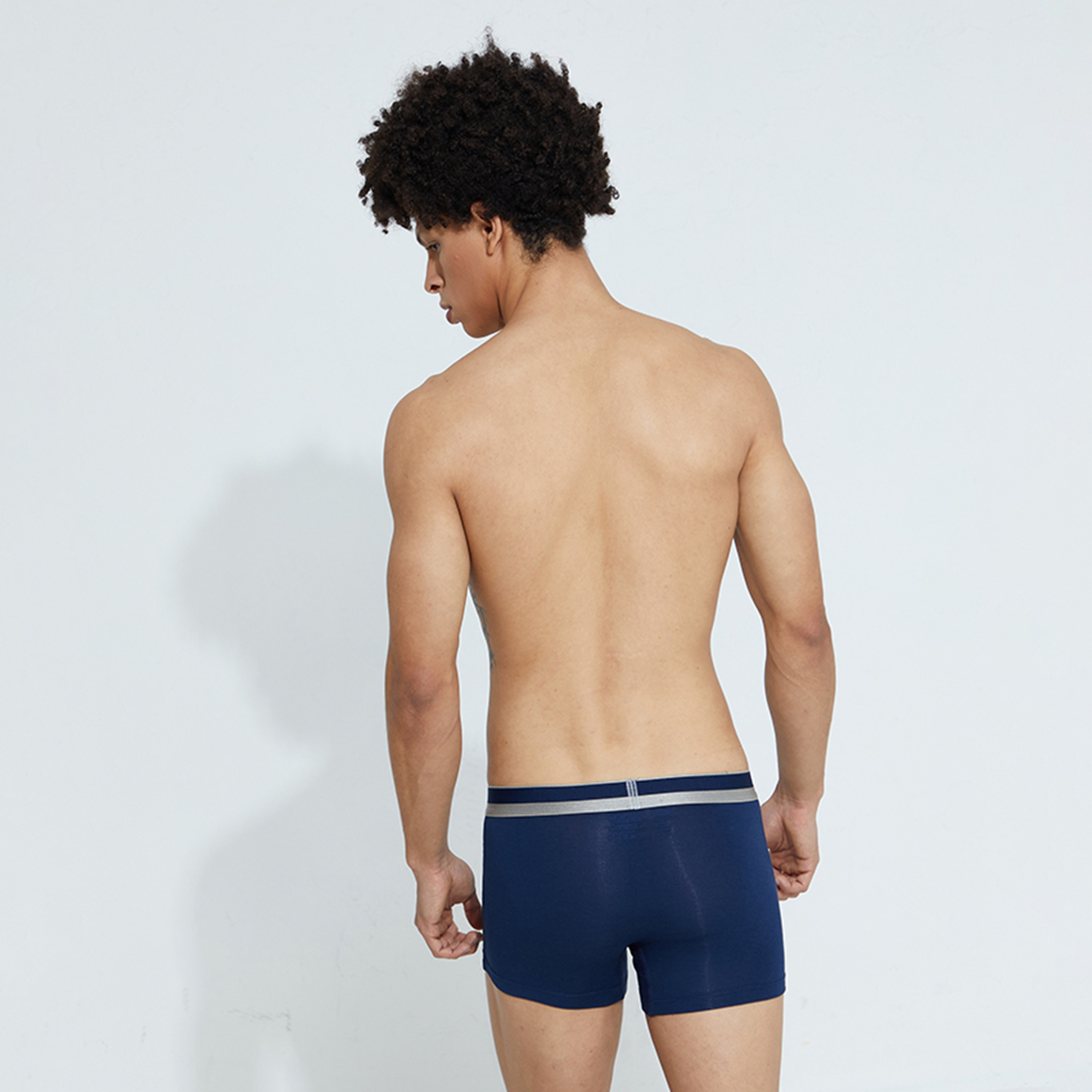 Levi's Brand Print Elastic Waistband Trunks-men-clothing-innerwear-underwear-image-3