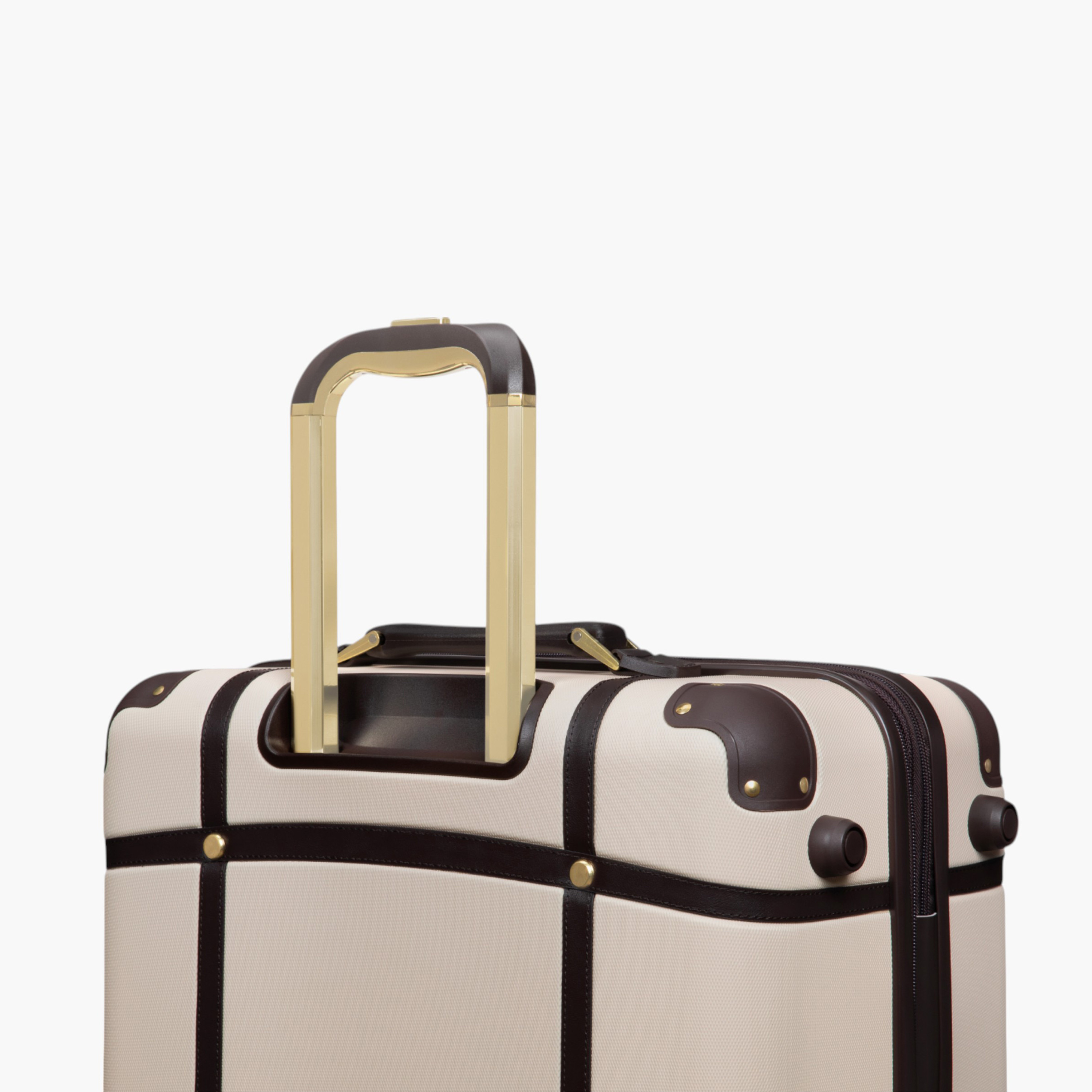 IT Solid Hardcase Trolley Bag with Retractable Handle and Zip Closure - 20 Inches Check-In Bag-travel-luggagesandbags-luggage-image-6