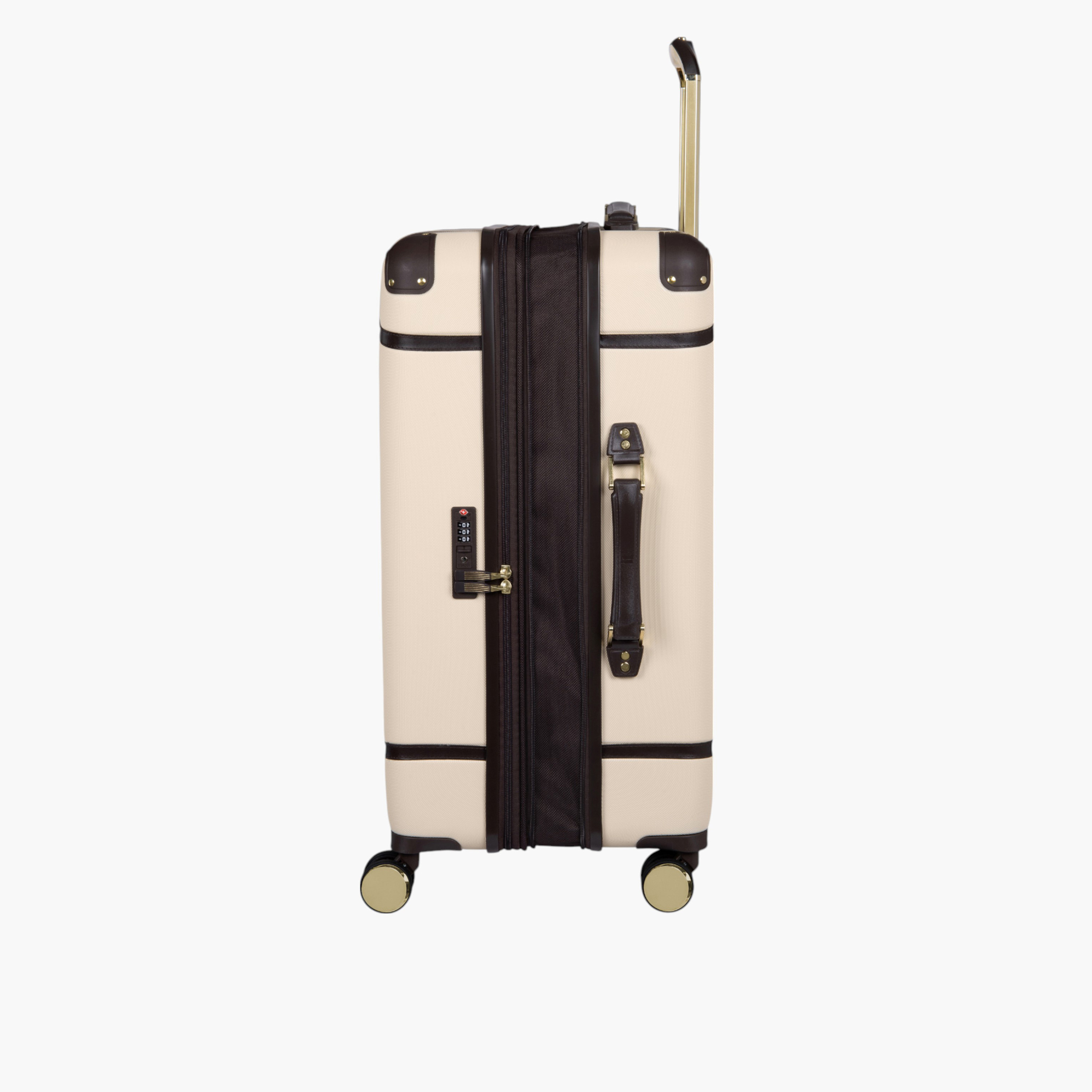 IT Solid Hardcase Trolley Bag with Retractable Handle and Zip Closure - 28 Inches Check-In Bag-travel-luggagesandbags-luggage-image-5