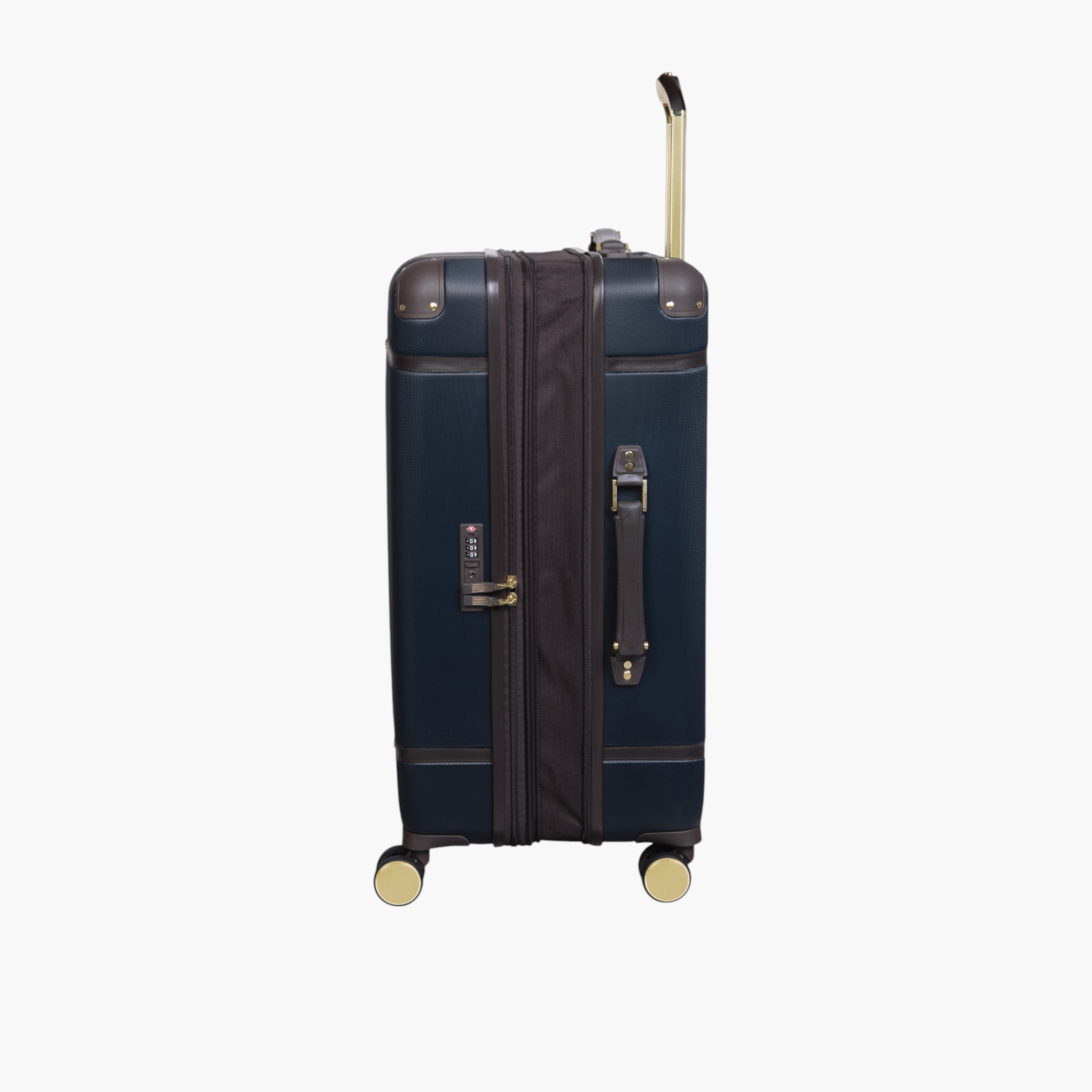 IT Solid Hardcase Trolley Bag with Retractable Handle and Zip Closure - 28 Inches Check-In Bag-travel-luggagesandbags-luggage-image-4