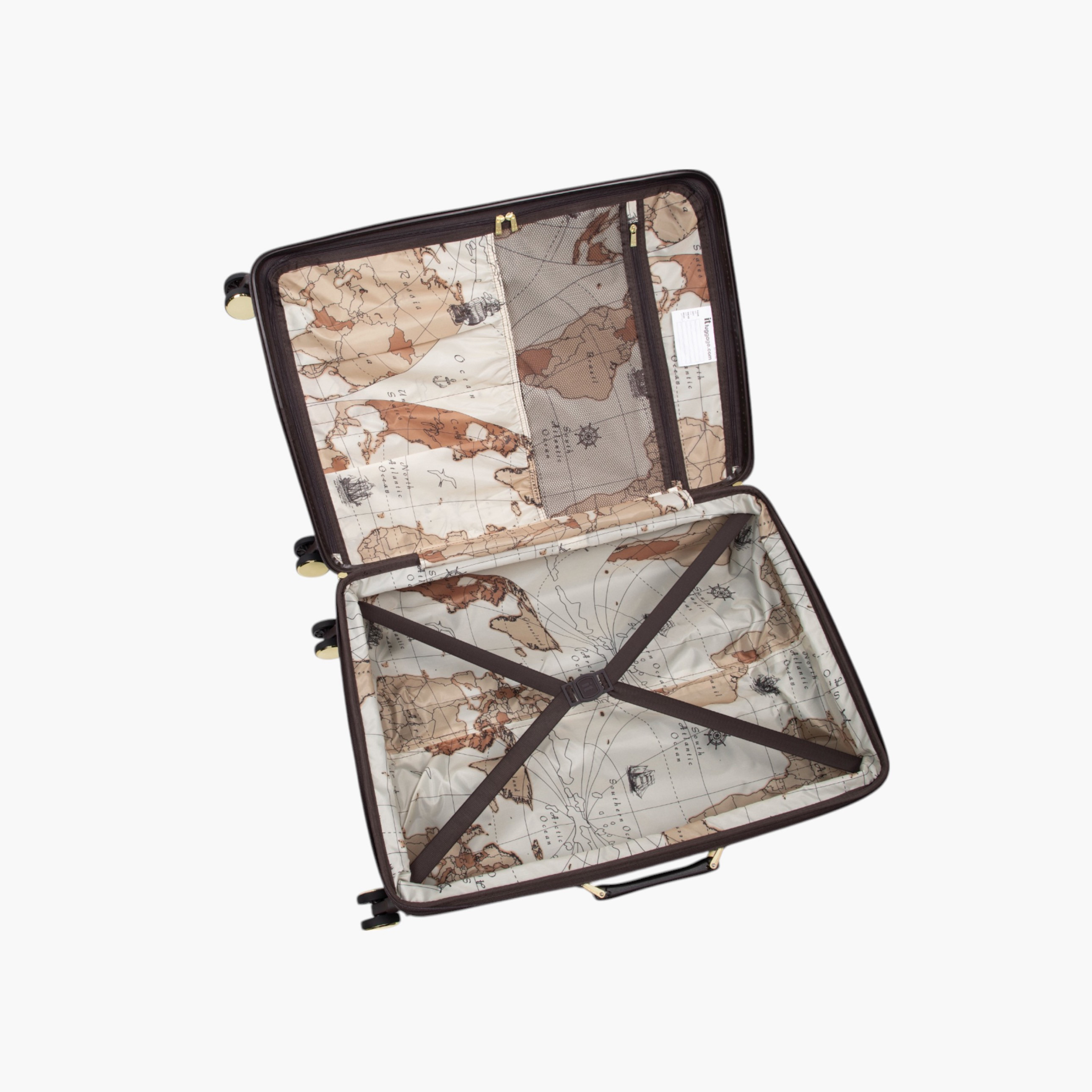 IT Solid Hardcase Trolley Bag with Retractable Handle and Zip Closure - 28 Inches Check-In Bag-travel-luggagesandbags-luggage-image-6