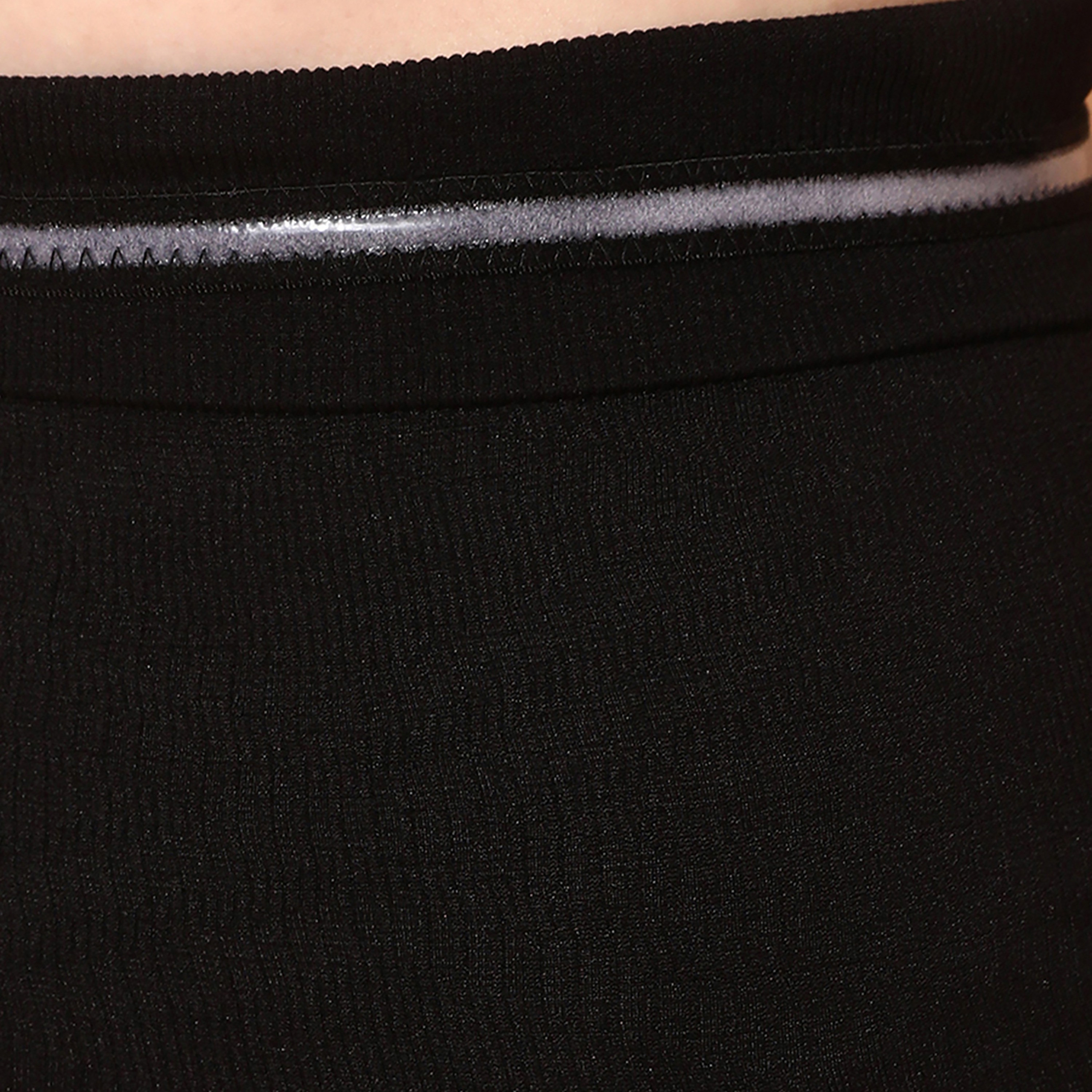 Clovia Women's Tummy Tucker in Black with Silicon Grips-women-clothing-lingerie-shapewear-image-7