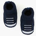 Juniors Woven Booties with Contrast Detail-Booties-thumbnail-0
