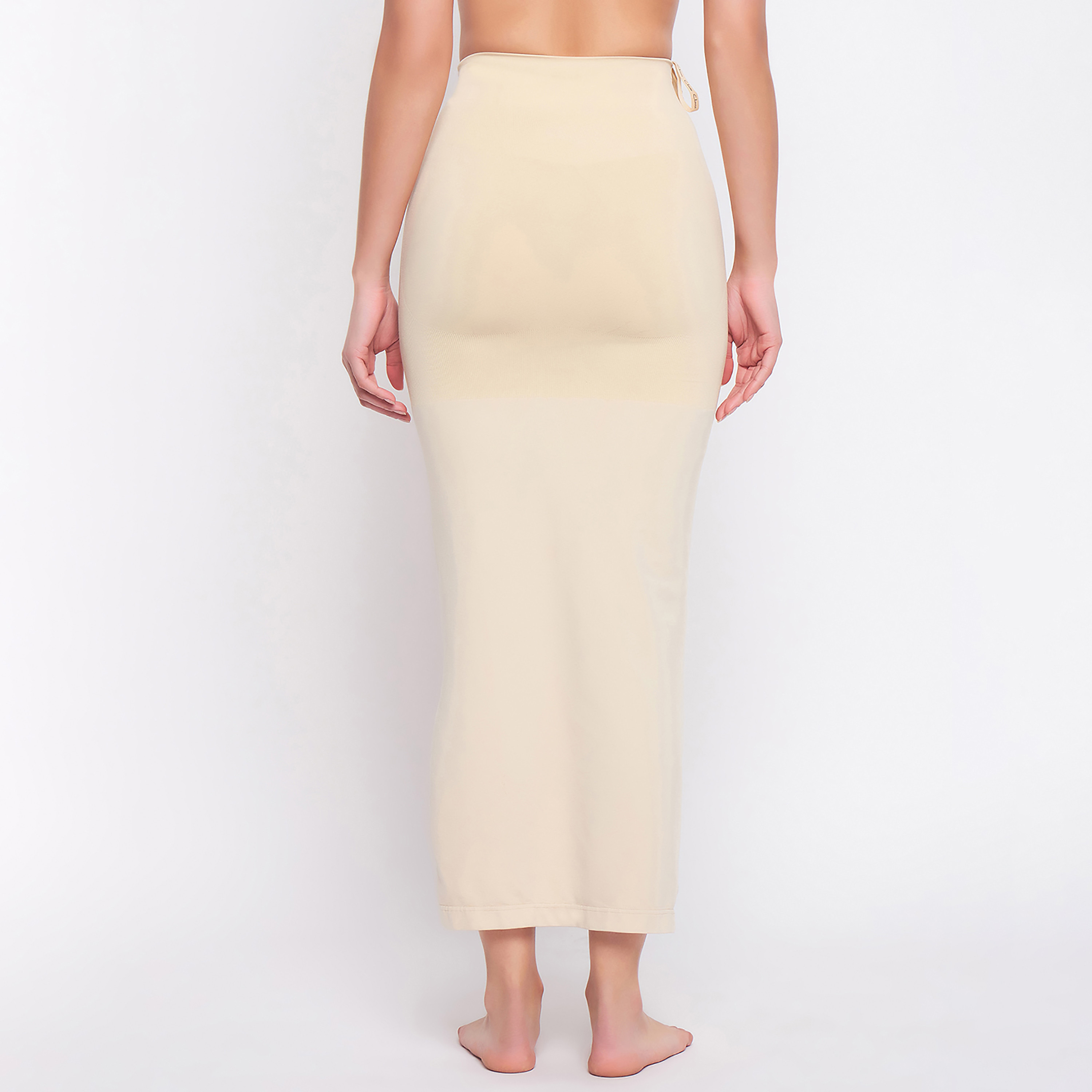 Clovia Saree Women's Shapewear with Drawstring in Skin Colour-women-clothing-lingerie-shapewear-image-4