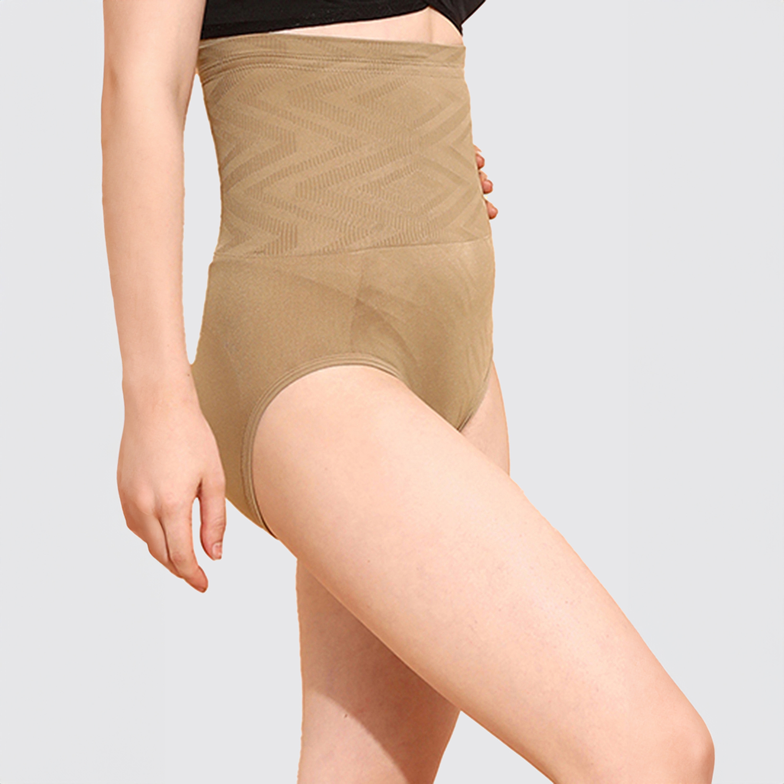 مشد بطن نسائي مع مقابض سيليكون من كلوفيا-women-clothing-lingerie-shapewear-image-9