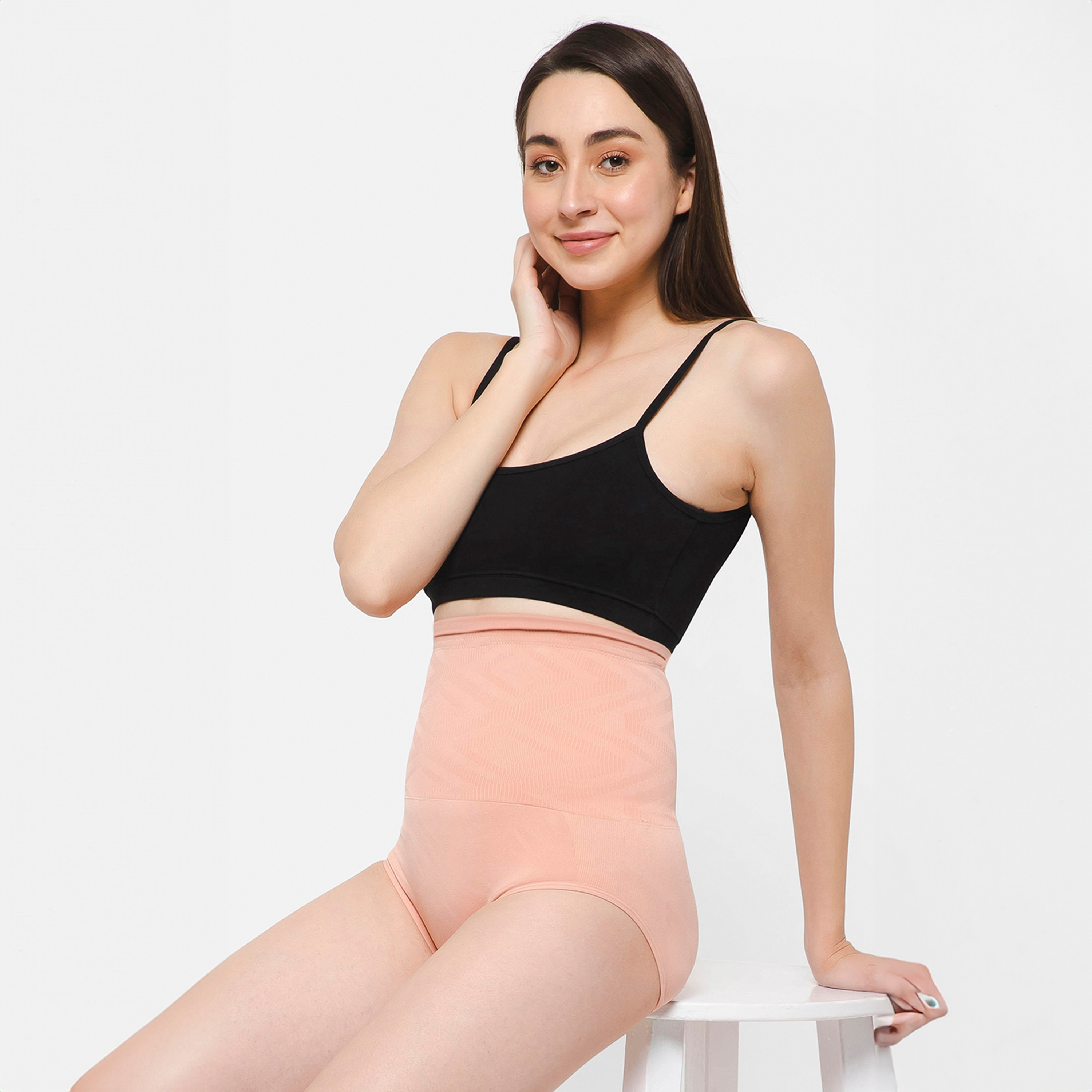 Clovia Women's Tummy Tucker with Silicon Grips-women-clothing-lingerie-shapewear-image-3