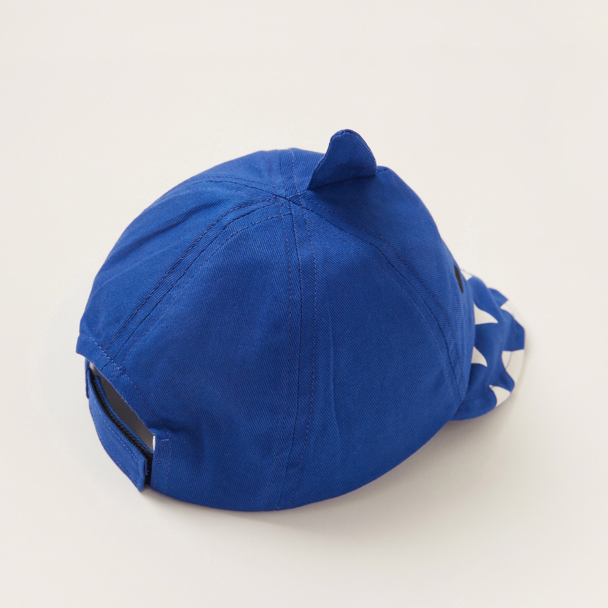 Juniors Printed Cap with Hook and Loop Closure-baby-boys-accessories-caps-image-5