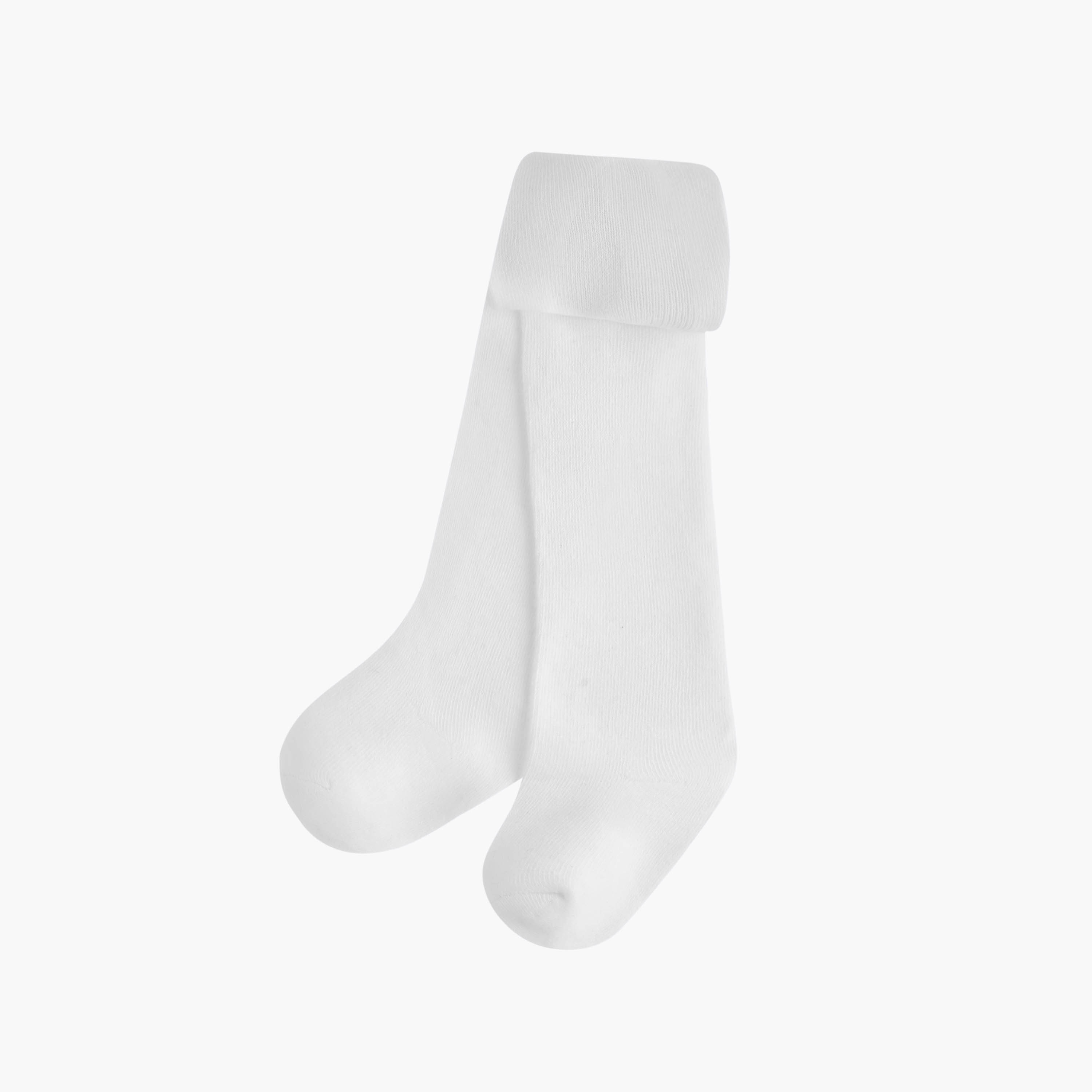 Juniors Solid Tights with Elasticised Waistband - Set of 3-baby-girls-accessories-socks-image-4