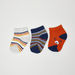 Juniors Striped Ankle Length Socks - Set of 3-Multipacks-thumbnail-0