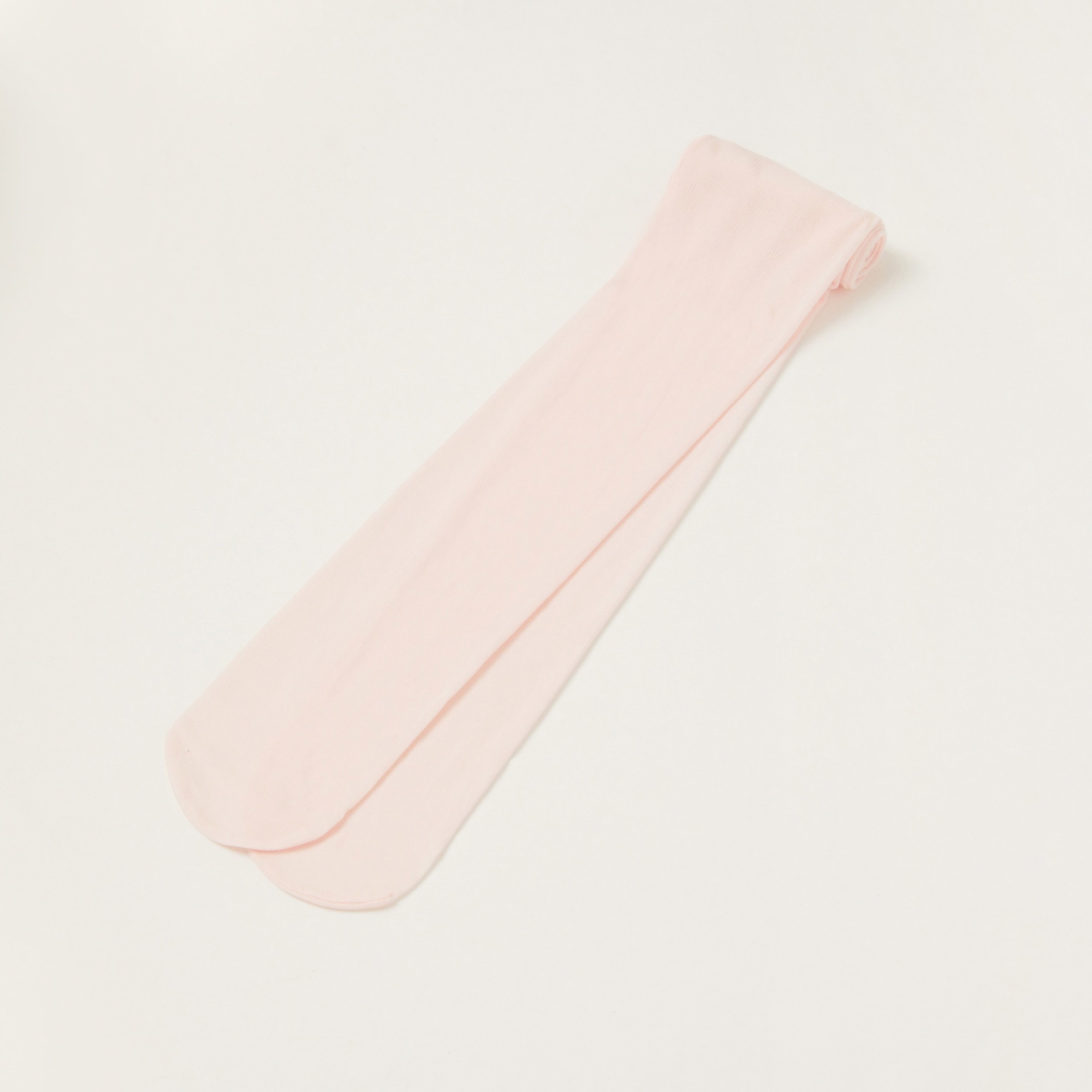 كولون سادة بحواف مطاطية من جونيورز-baby-girls-accessories-socks-image-1