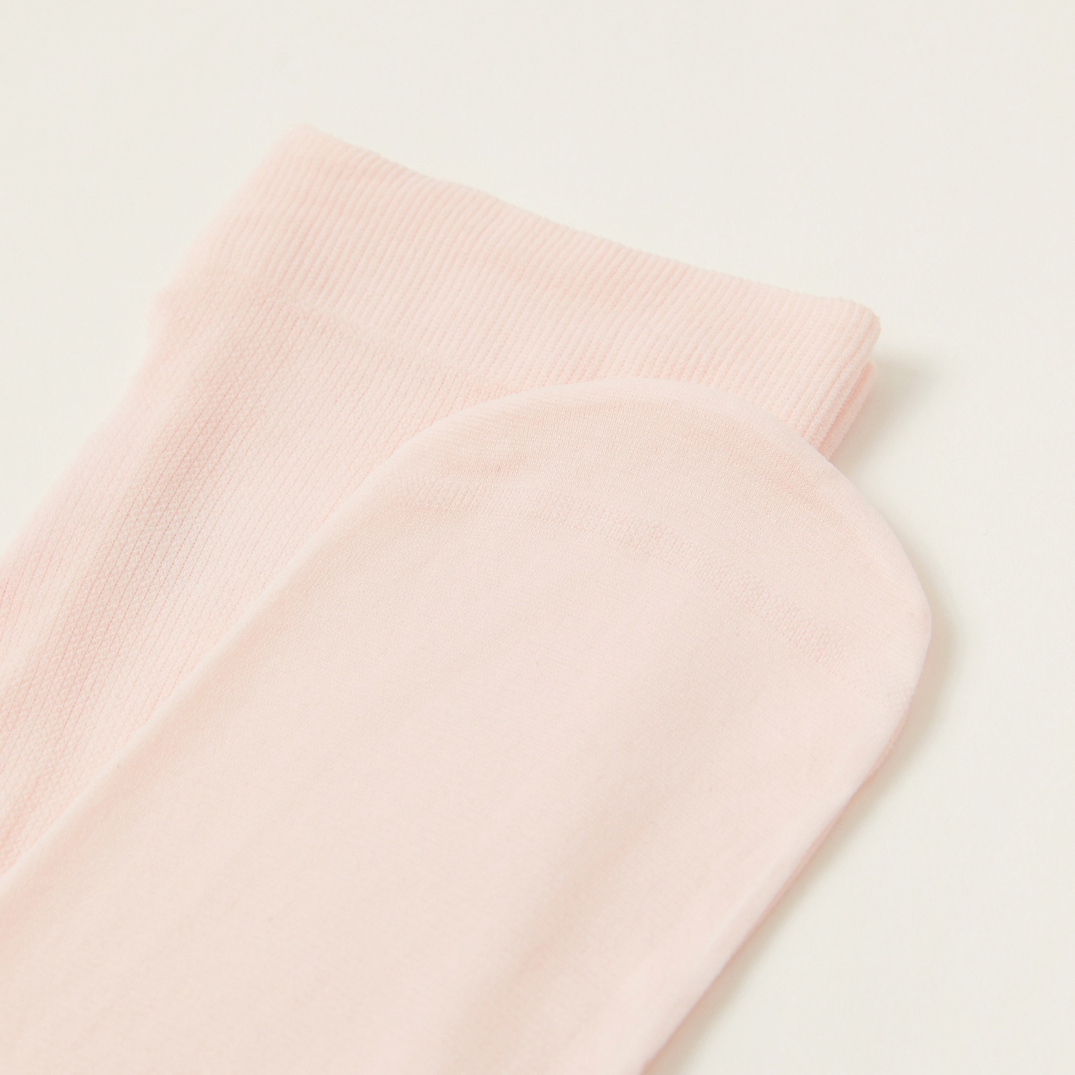 كولون سادة بحواف مطاطية من جونيورز-baby-girls-accessories-socks-image-4