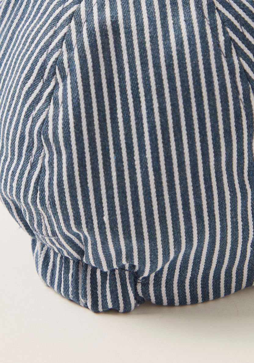 Juniors Striped Cap with Ear Appliques-Caps-image-3