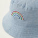 Juniors Rainbow Embroidered Chambray Hat-Caps-thumbnail-1