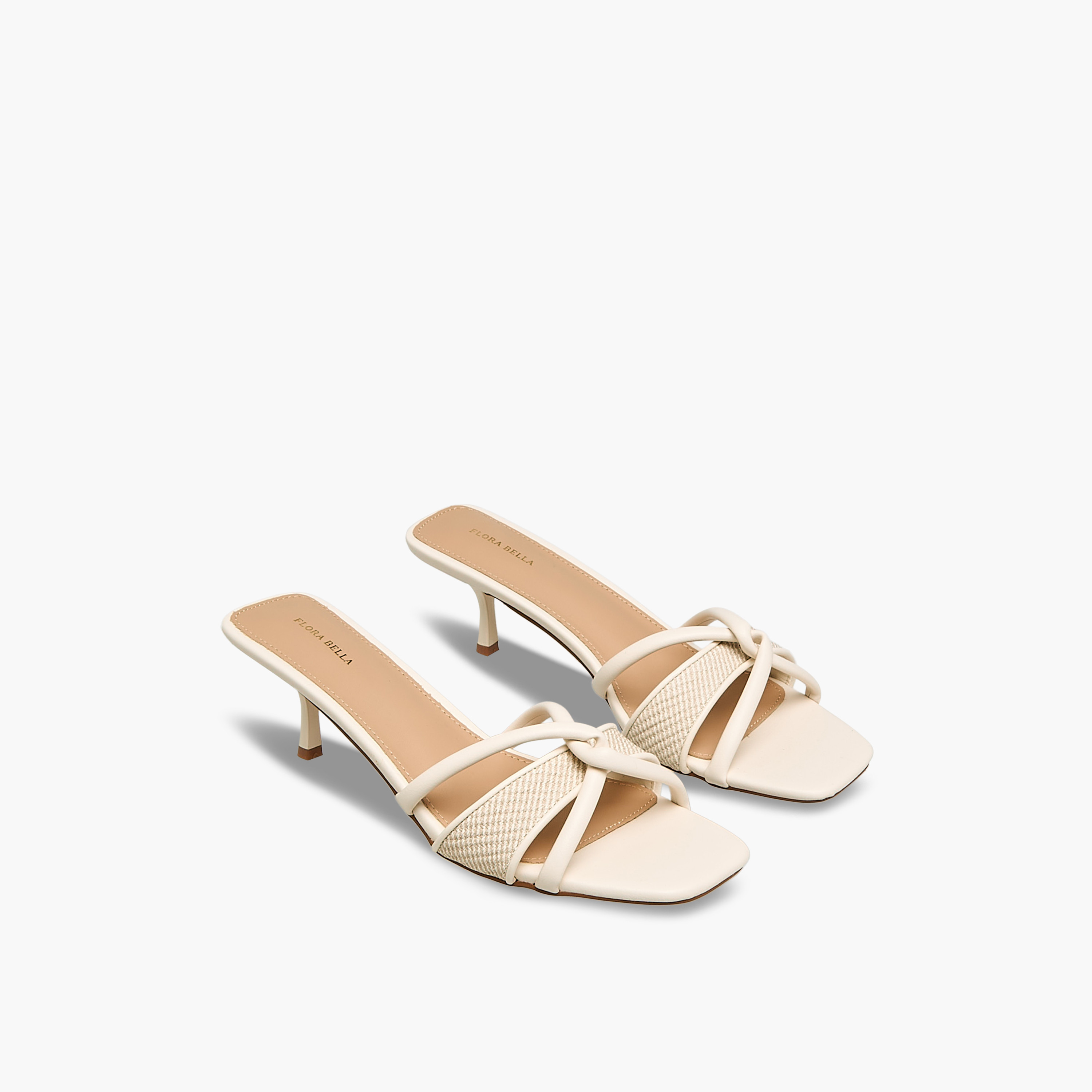 Flora Bella Women Knotted Strap Flared Heel Sandals-women-shoes-sandals-heeled-image-1