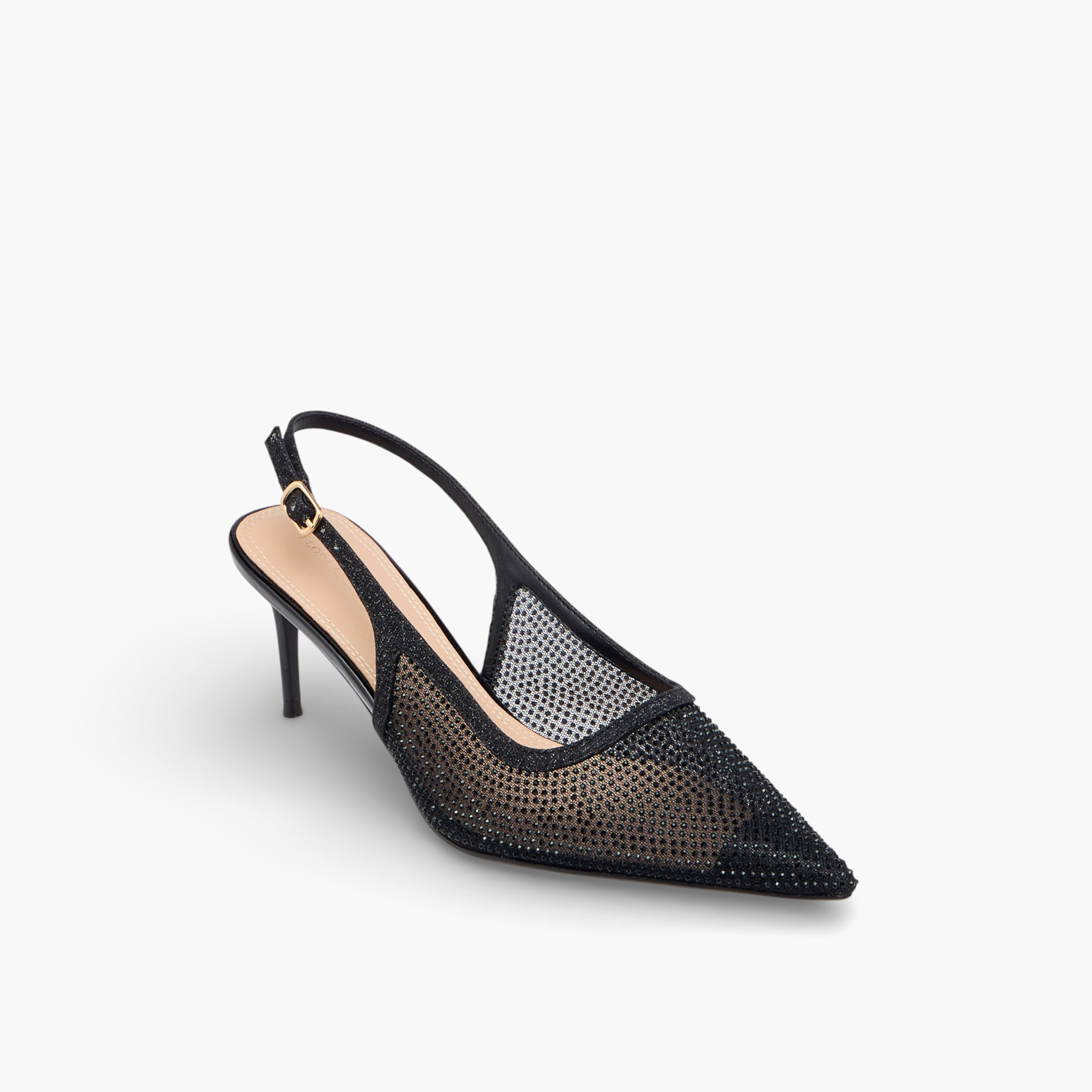 حذاء شبكي بكعب وزينة للنساء من فلورا بيلا-women-shoes-heels-image-2
