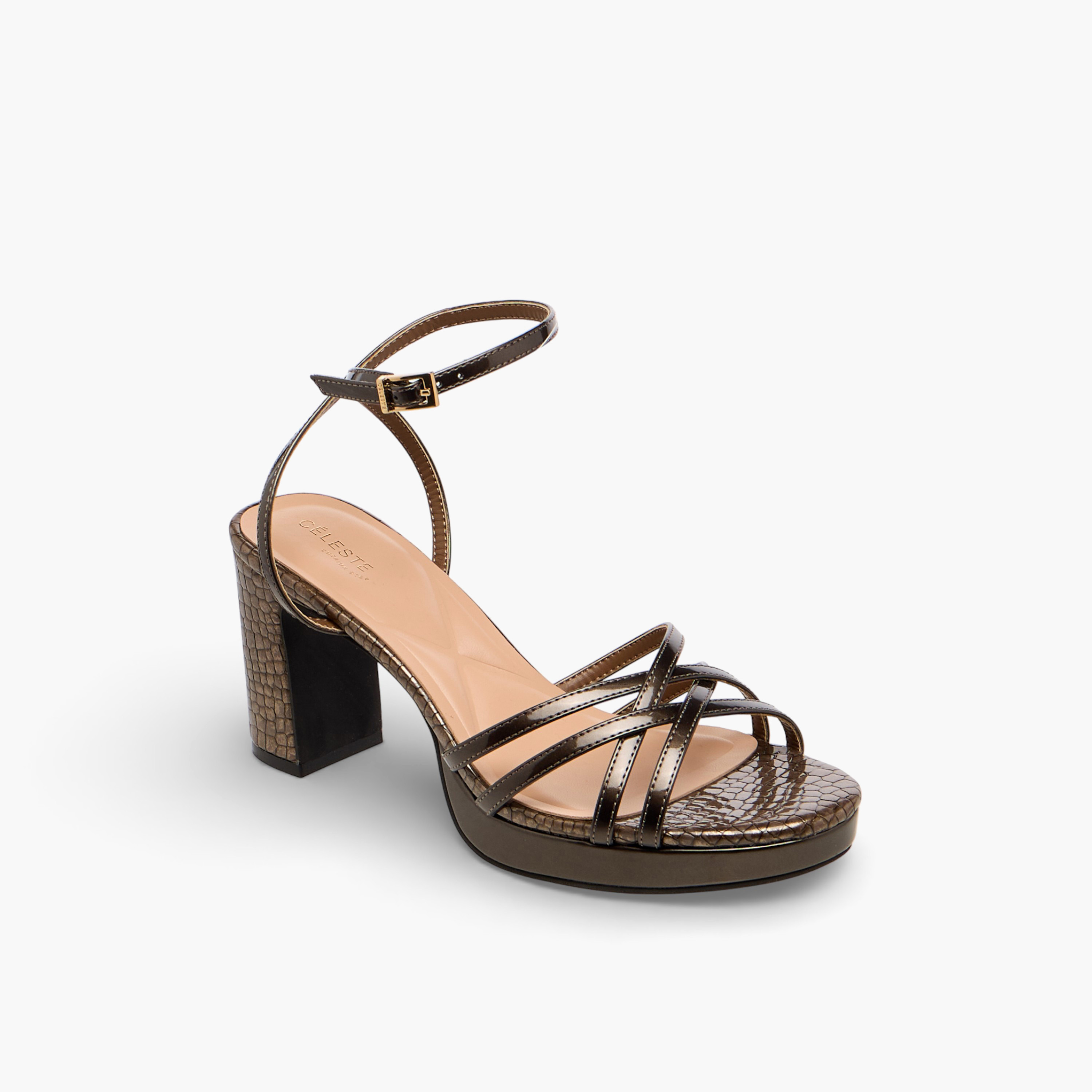 صندل بكعب سميك وحزام متقاطع للنساء من سيليست-women-shoes-sandals-heeled-image-2