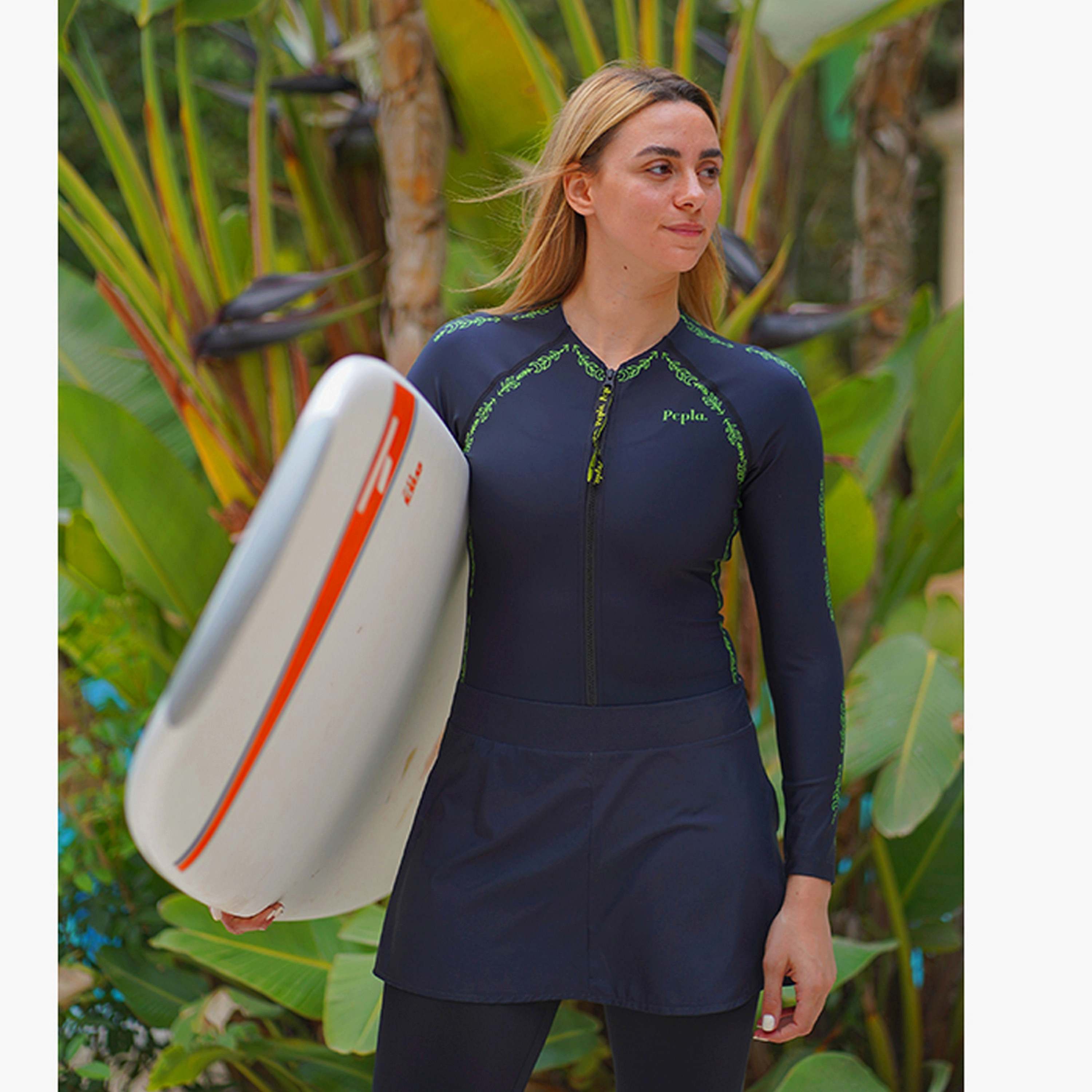 Pepla Women's Text-Print Swim Rashguard-women-clothing-swimandbeach-swimsuits-image-4