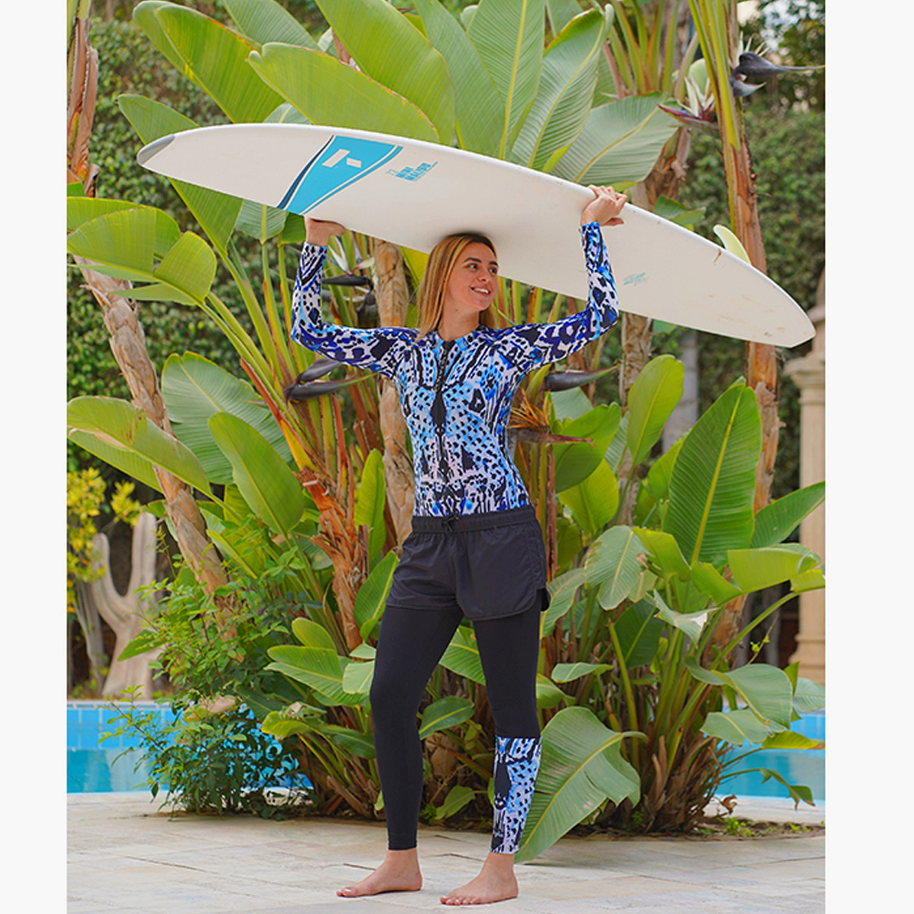 Pepla Women's Abstract Print Swim Rashguard-women-clothing-swimandbeach-swimsuits-image-3