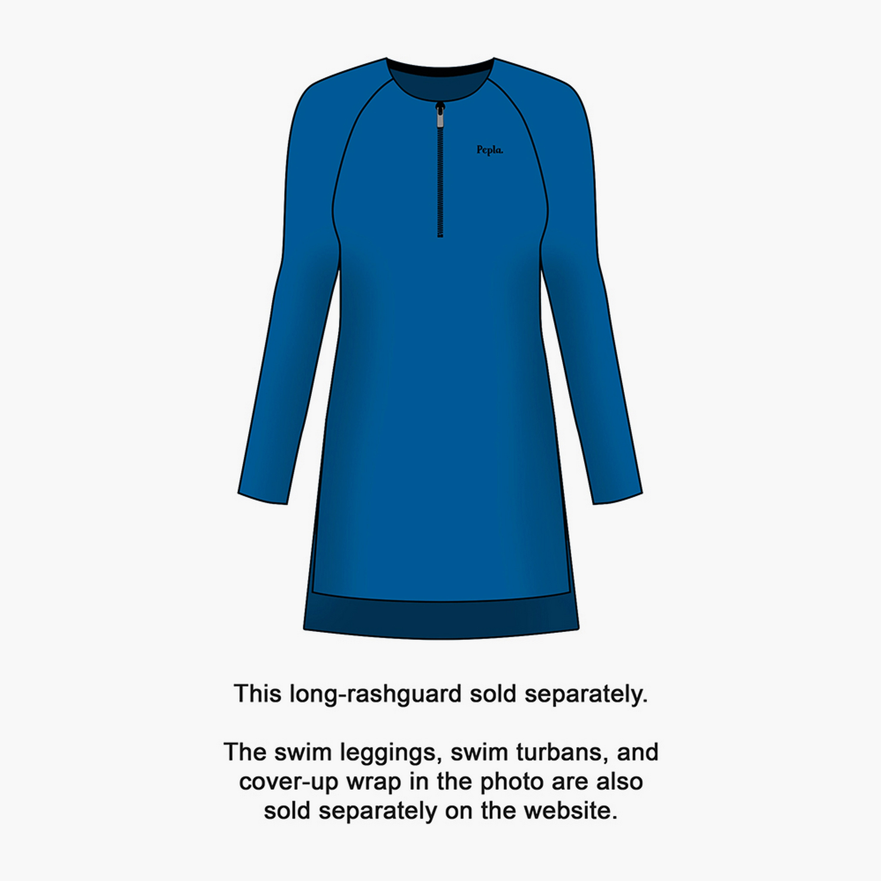 سترة سباحة واقية من اشعة الشمس نسائية طويلة بطبعة تجريدية من بيبلا-women-clothing-swimandbeach-swimsuits-image-4