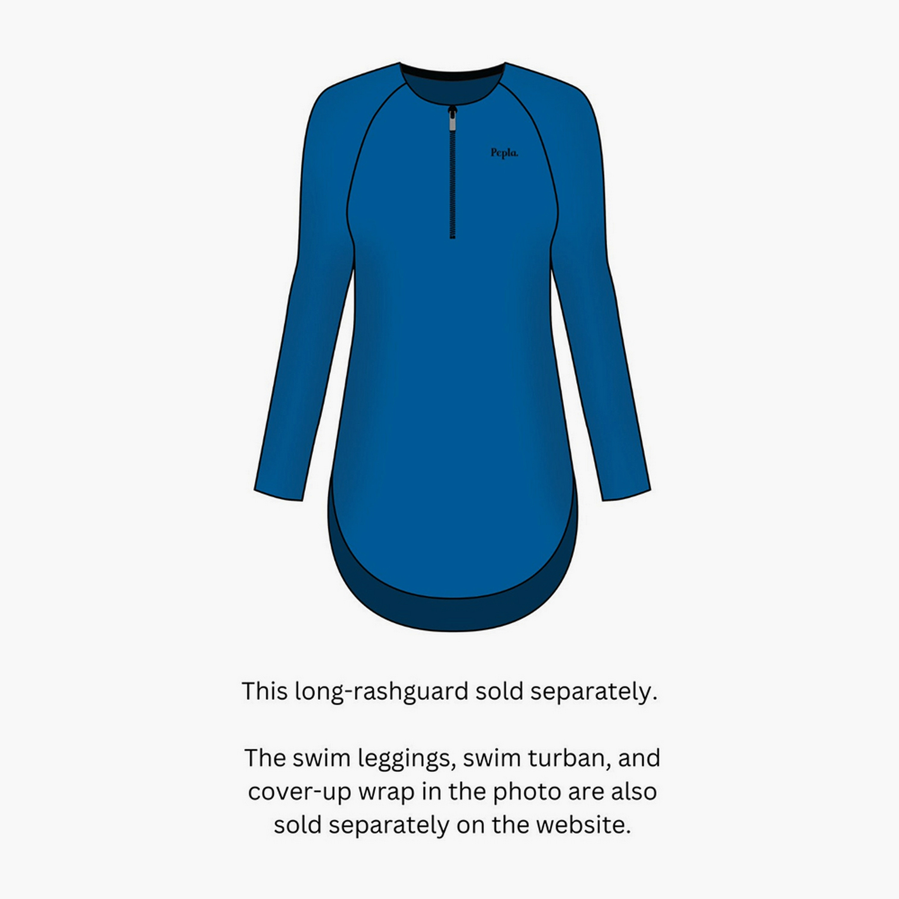 Pepla Women's Text-Print Long Swim Rashguard-women-clothing-swimandbeach-swimsuits-image-3