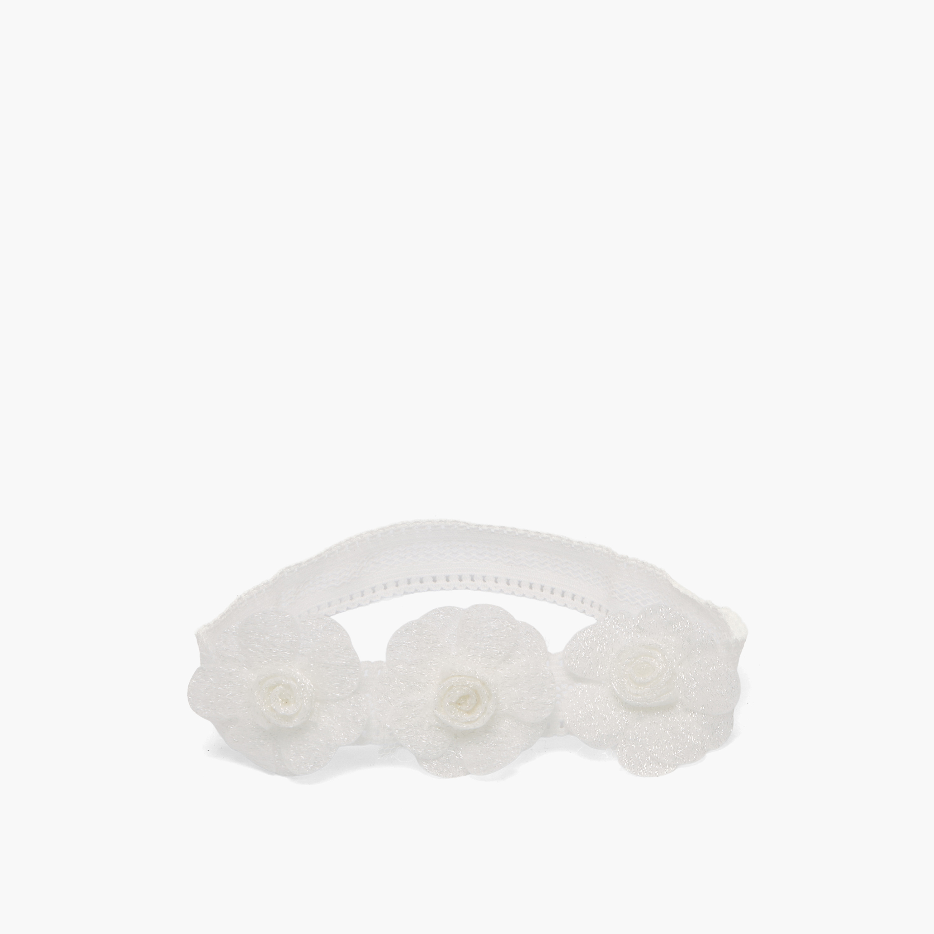 Juniors Floral Applique Mary Jane Shoes with Headband-baby-girls-accessories-hairaccessories-image-8