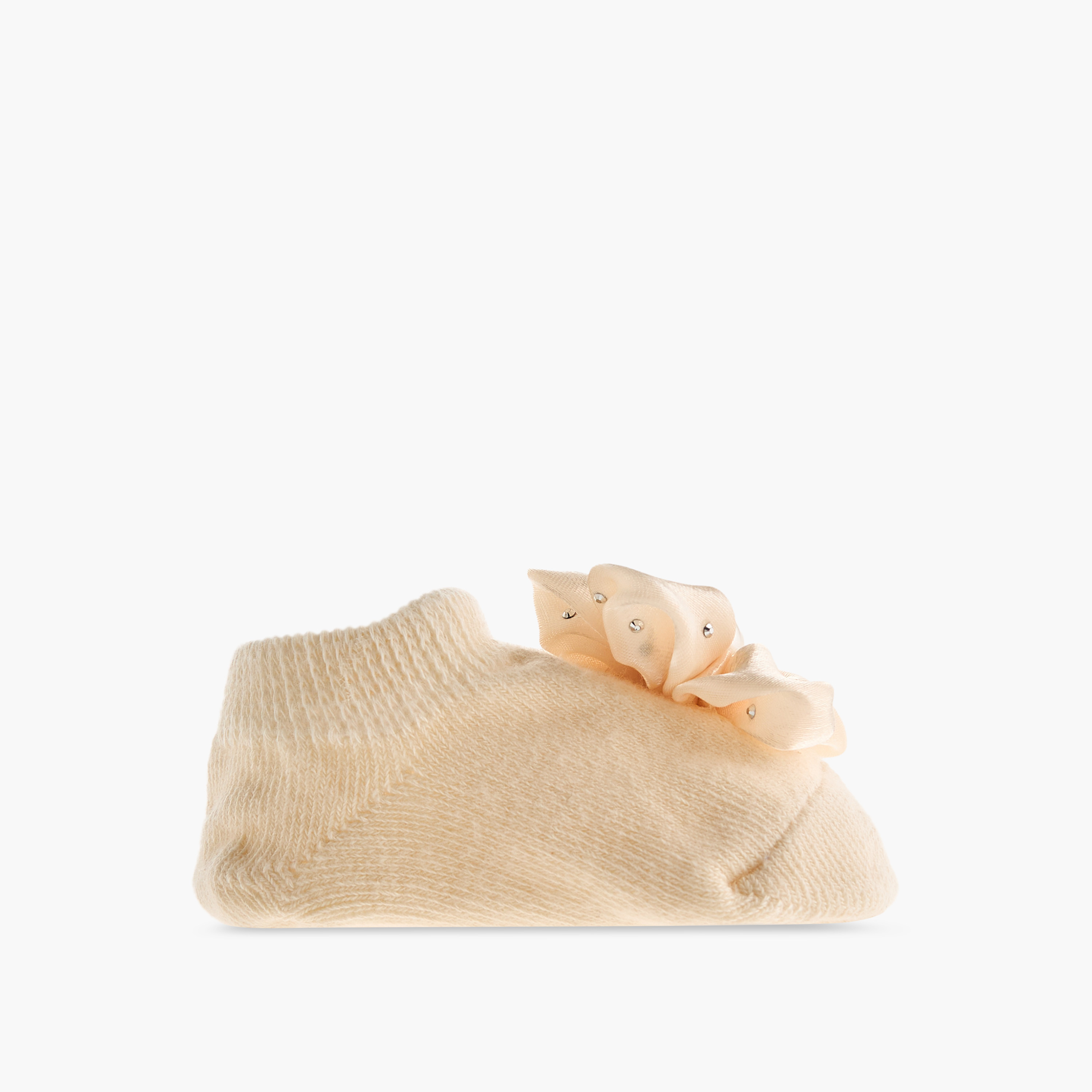 Juniors Booties with Headband, Pearl Embellished-baby-girls-accessories-hairaccessories-image-4