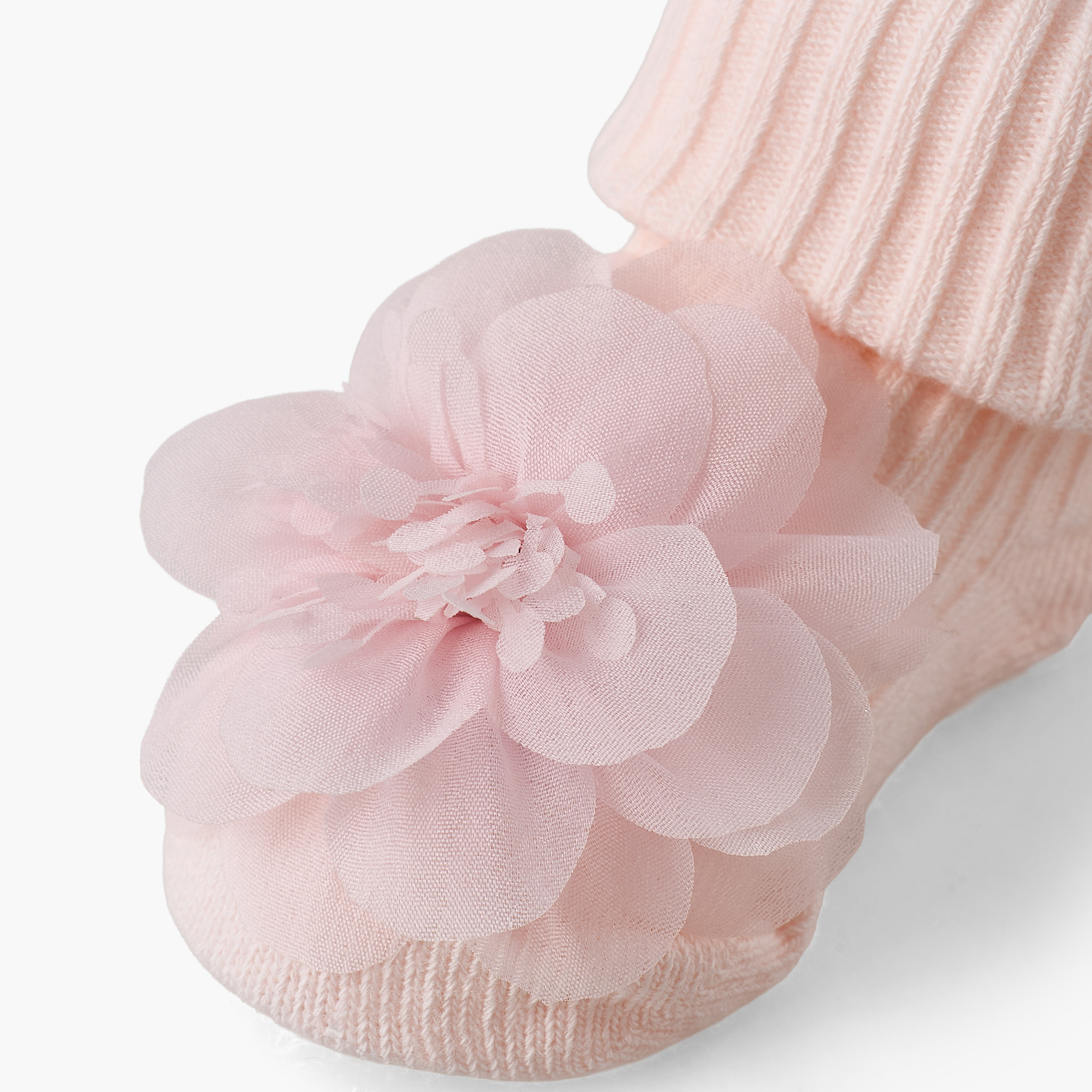 Set of 2 Juniors Baby Booties with Headband-baby-girls-accessories-hairaccessories-image-5