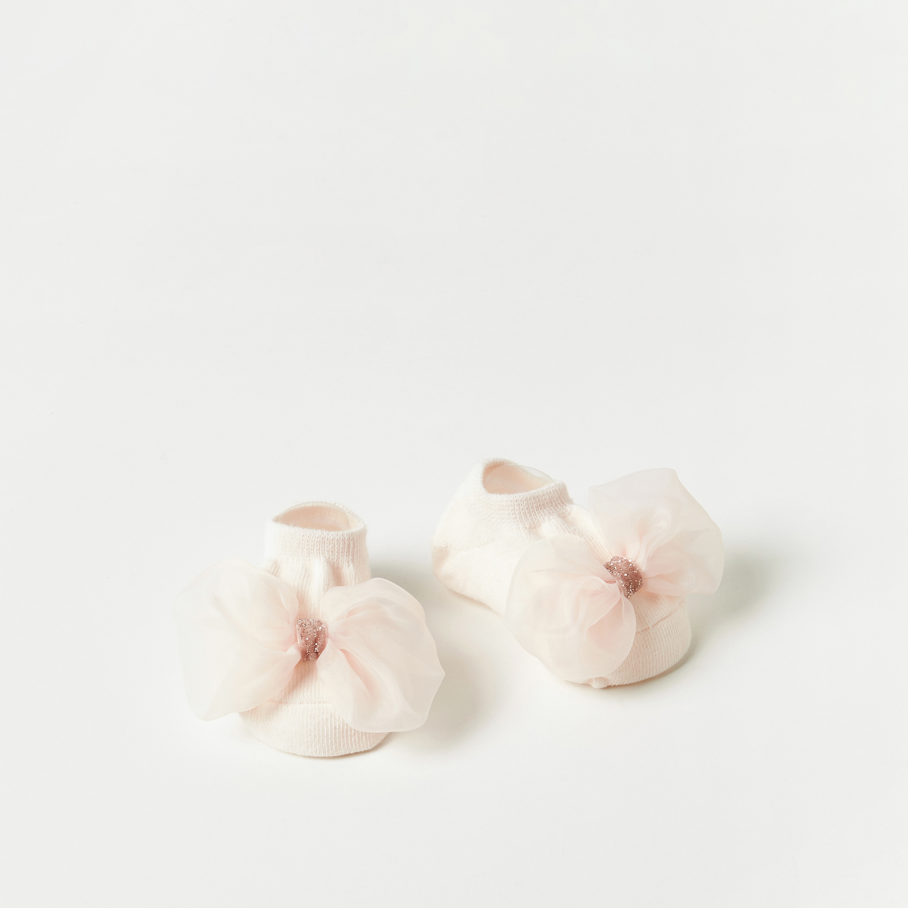 Juniors Bow Accent Booties and Headband Set-baby-girls-accessories-hairaccessories-image-3