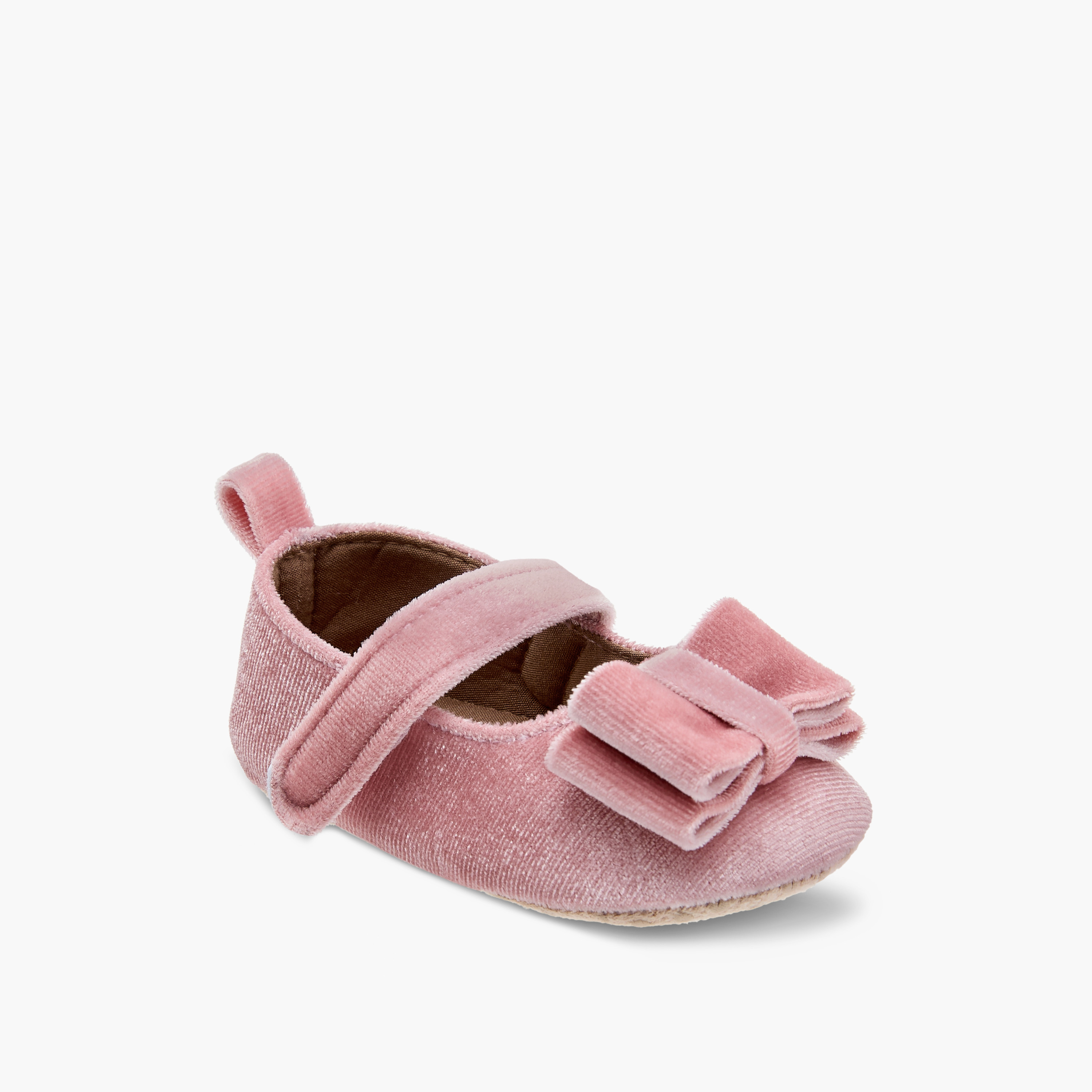 Juniors Bow Detail Booties and Headband Set-baby-girls-shoes-booties-image-2